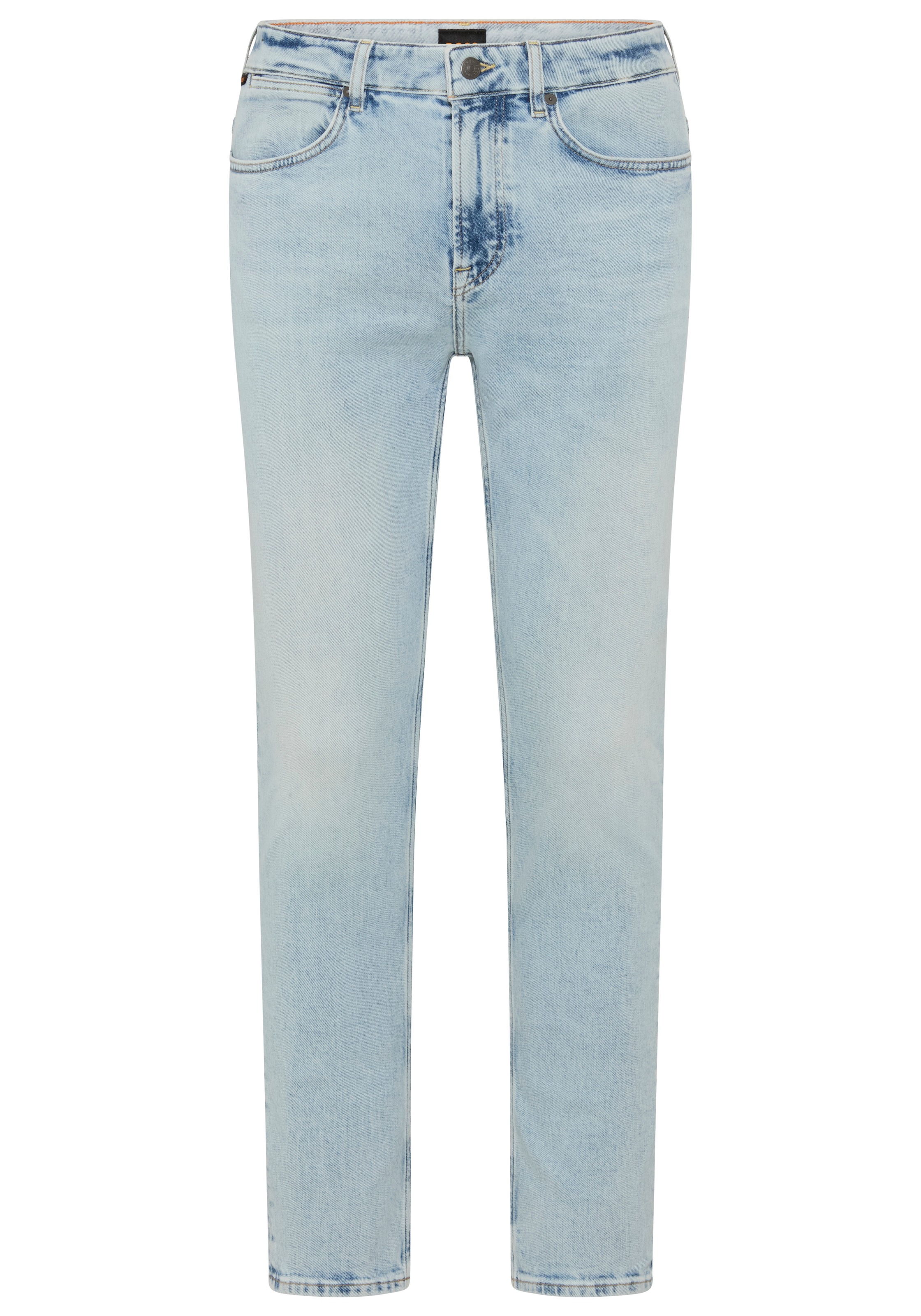 BOSS ORANGE Slim-fit-Jeans »Delaware Soft-Motion-Denim« Schmale Passform Mittlere Leibhöhe