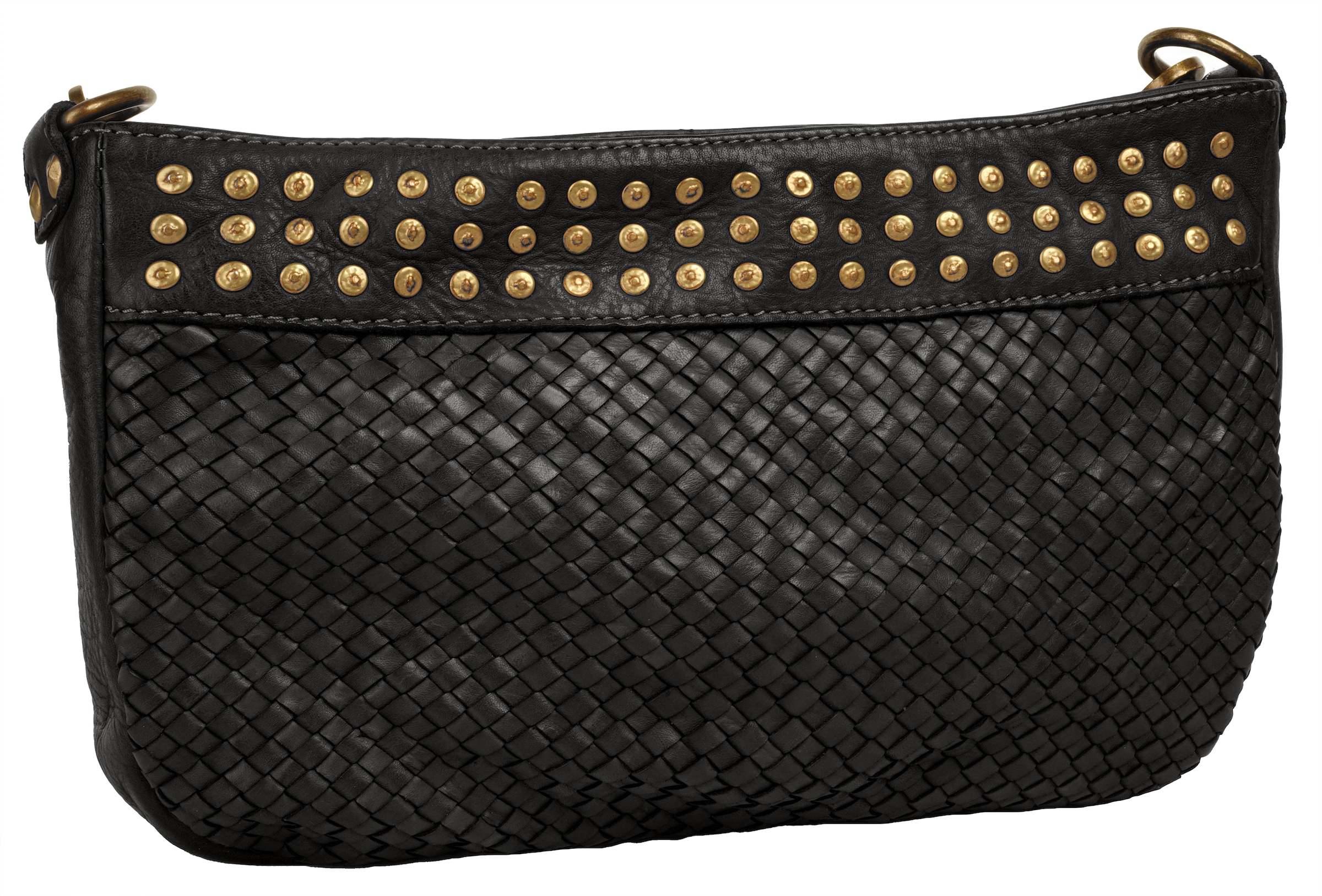 Samantha Look Umhängetasche echt Leder, Made in Italy