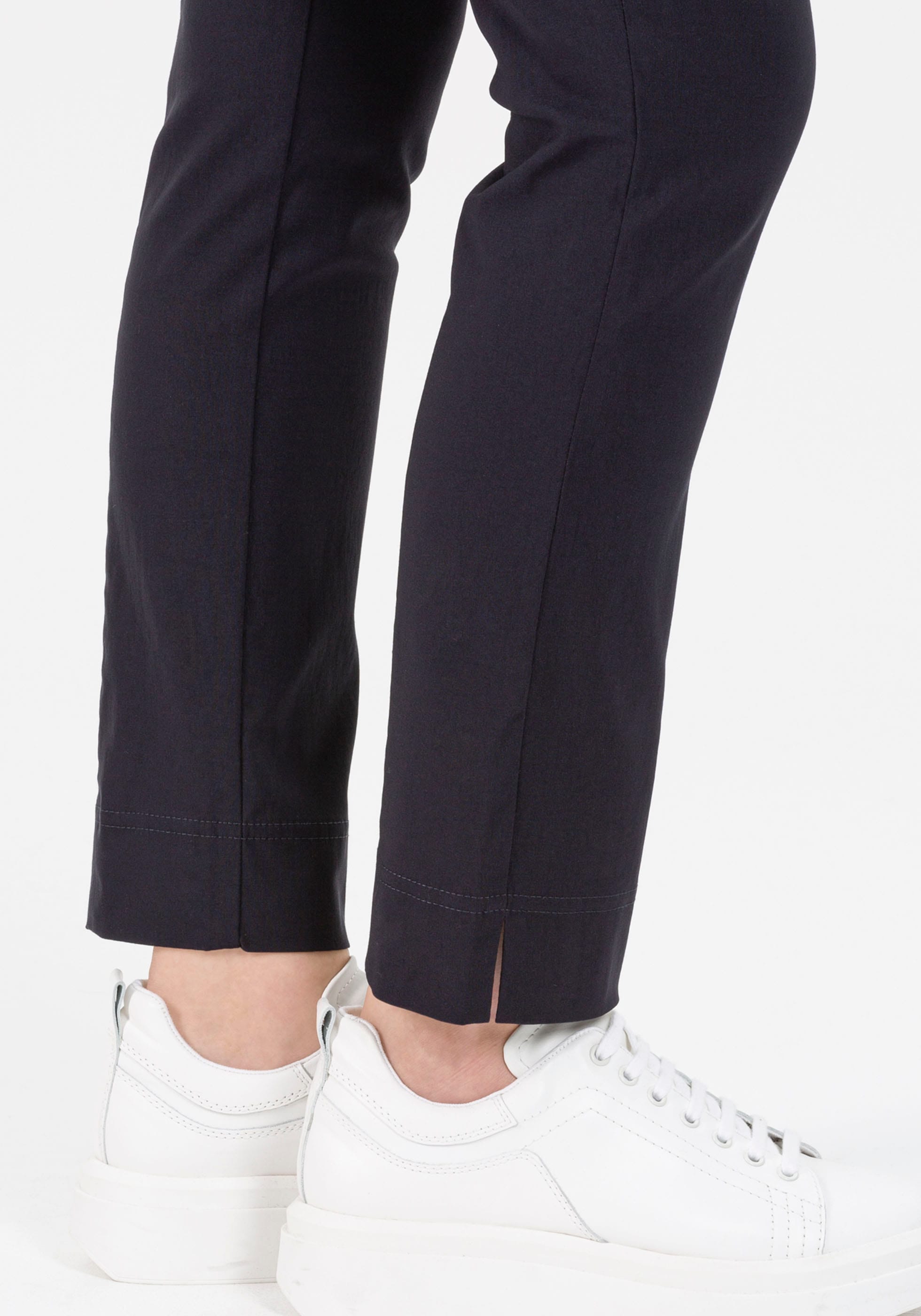 Stehmann Stoffhose »Loli«, Sommerhose mit Schlitz am Beinabschluss