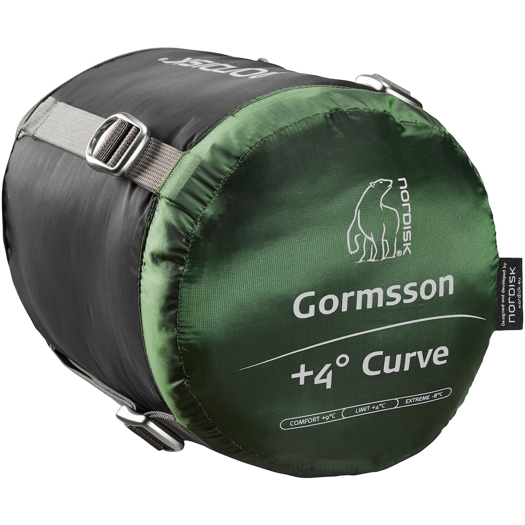 Nordisk Mumienschlafsack »Gormsson +4Â° Curve«, (2 tlg.)