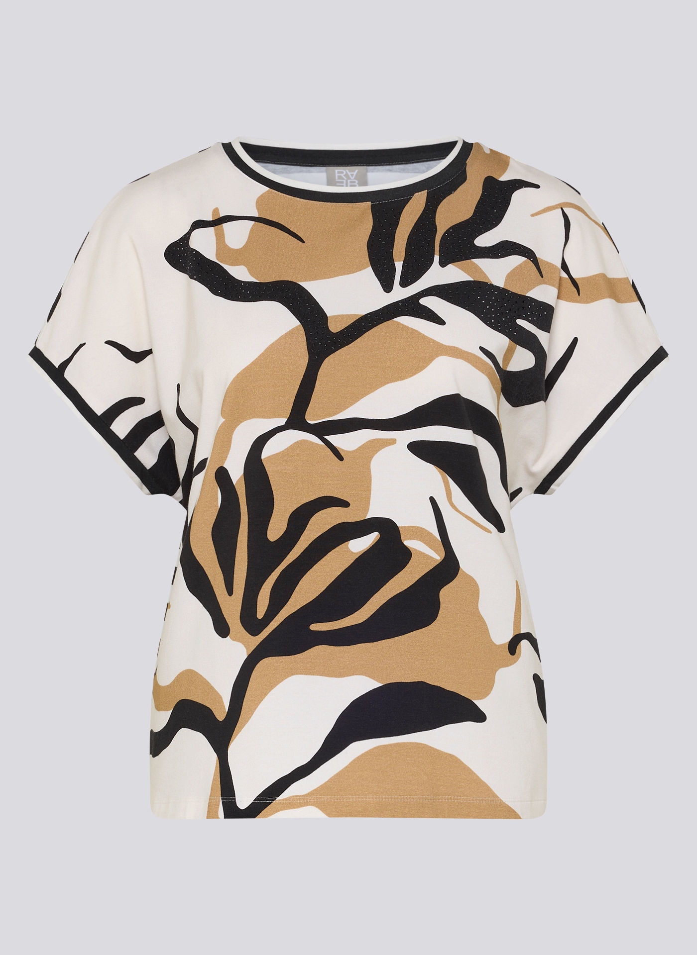 Rabe T-Shirt mit All-Over Print