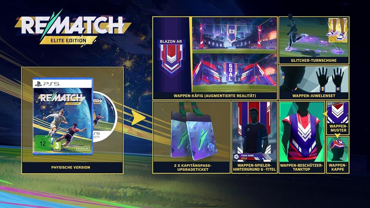 Bandai Spielesoftware »Rematch - Elite Edition« PlayStation 5