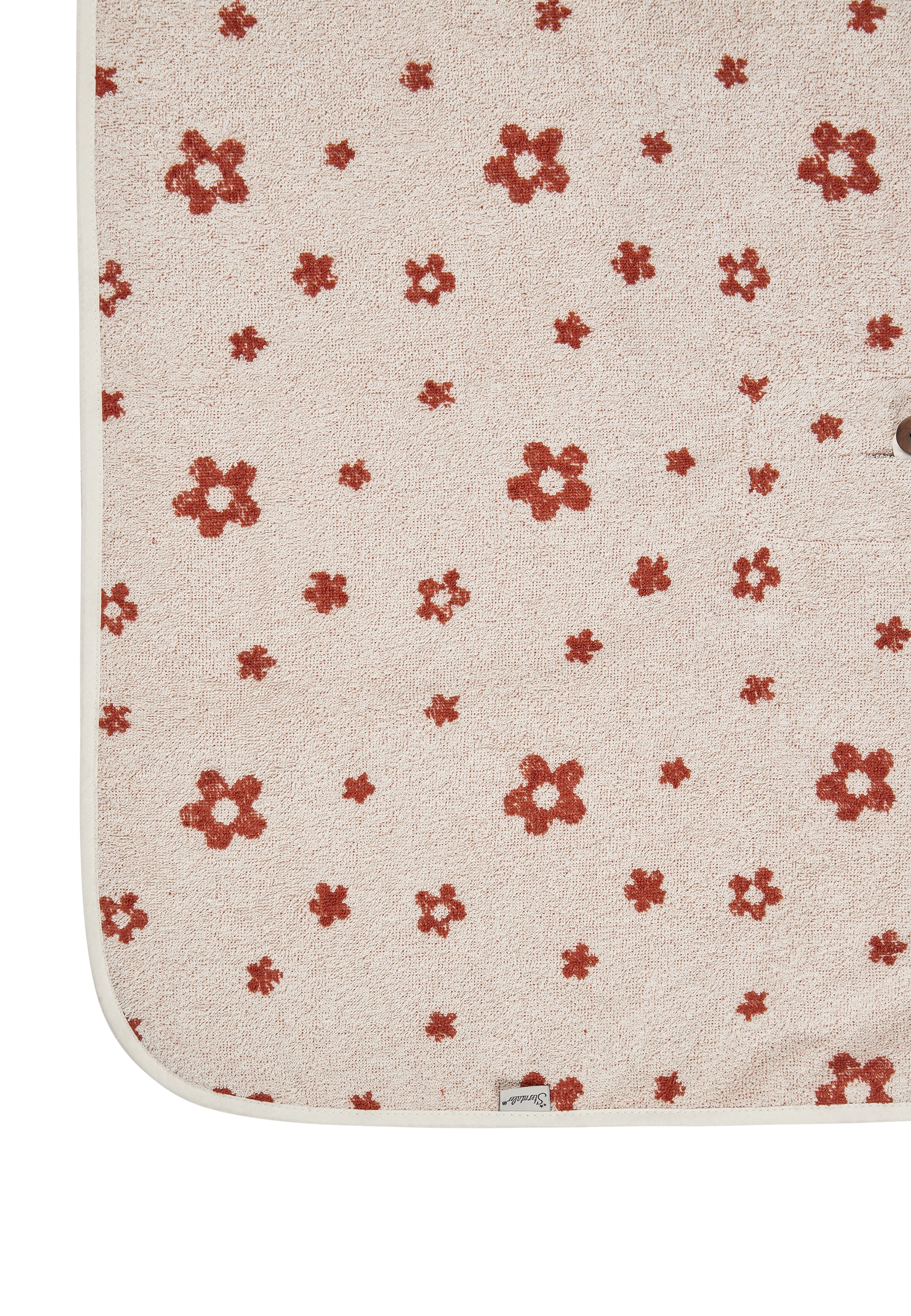 Sterntaler® Kapuzenhandtuch »Badeponcho BAUERNHOF Blumen«, (1 St.)