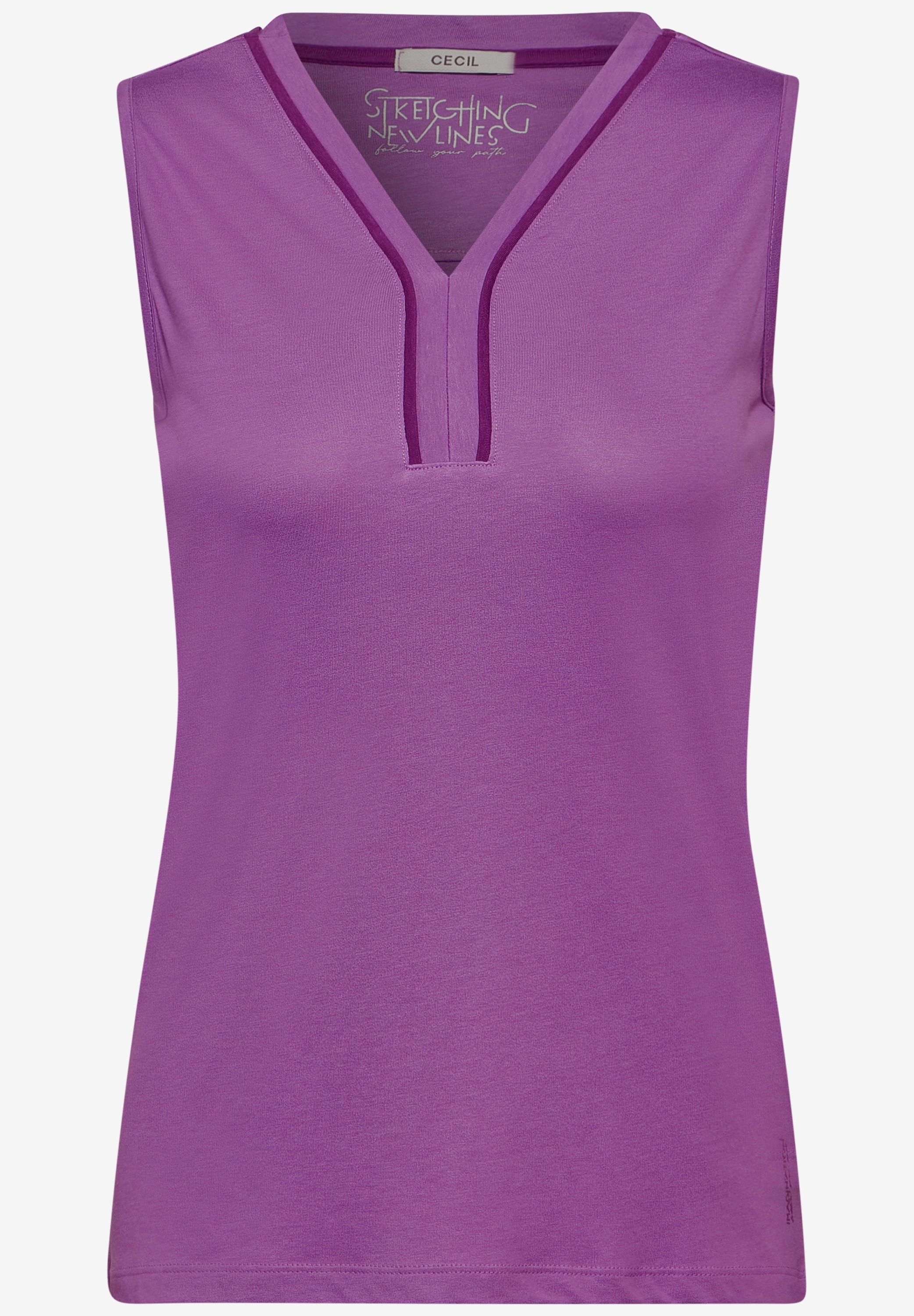 Cecil Tanktop mit Paspelband