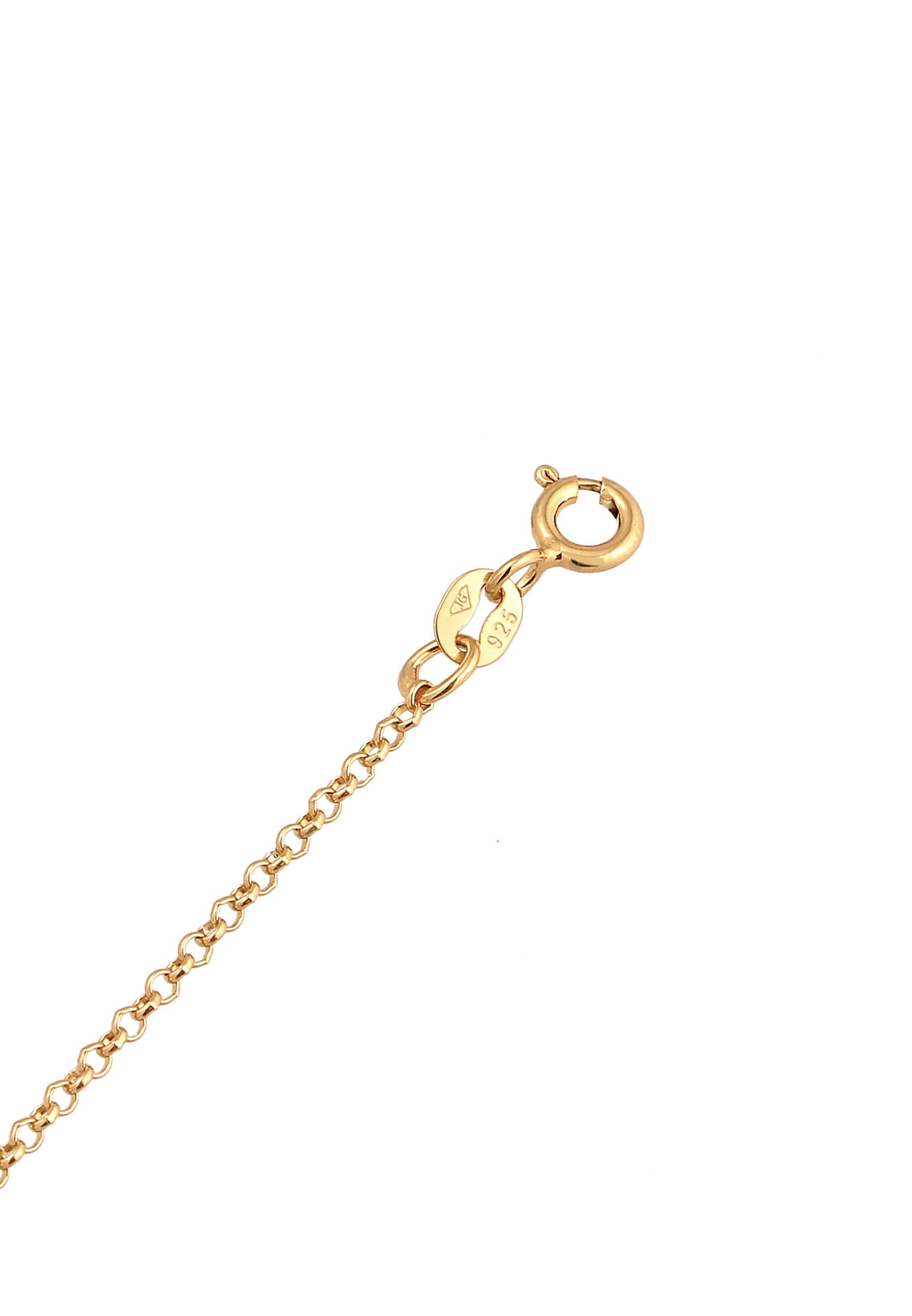Elli Fußkette »Fußschmuck Flugzeug Travel Reise Basic 925 Silber«