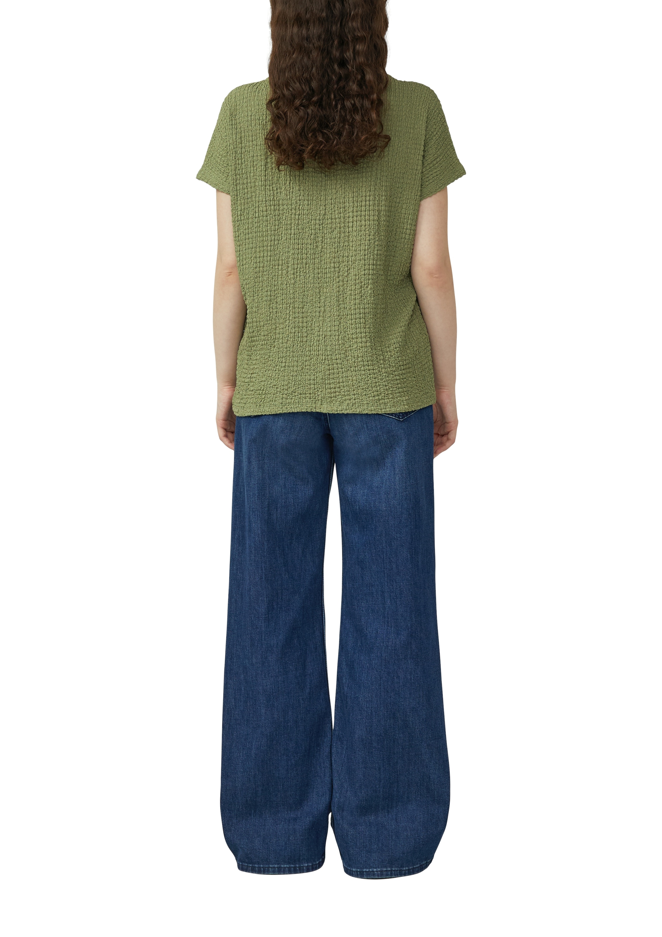 s.Oliver T-Shirt mit Struktur Muster