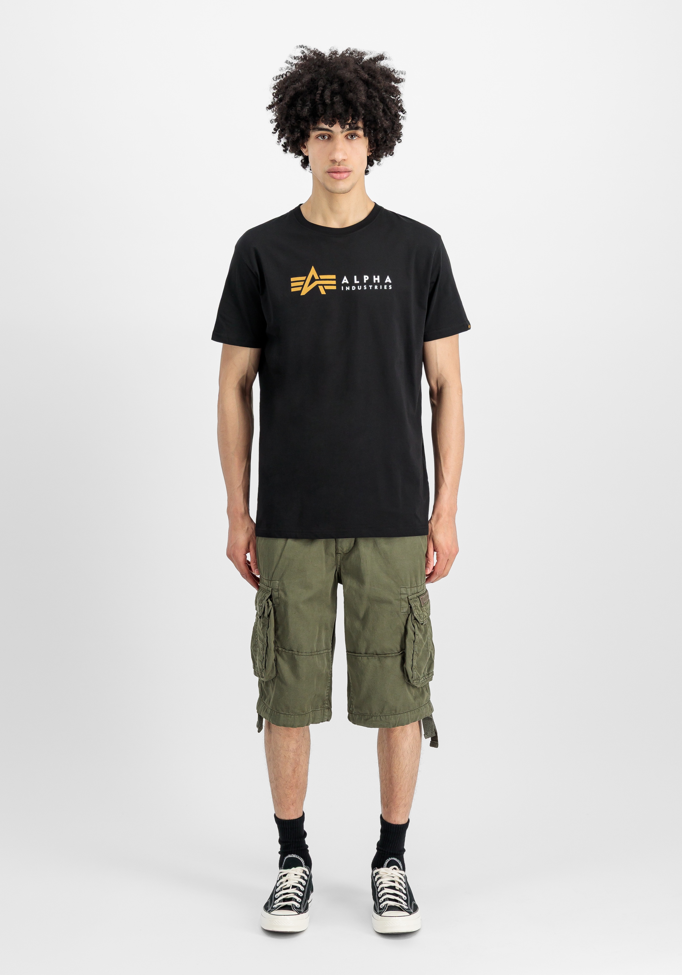 Alpha Industries Kurzarmshirt »Alpha Label T«