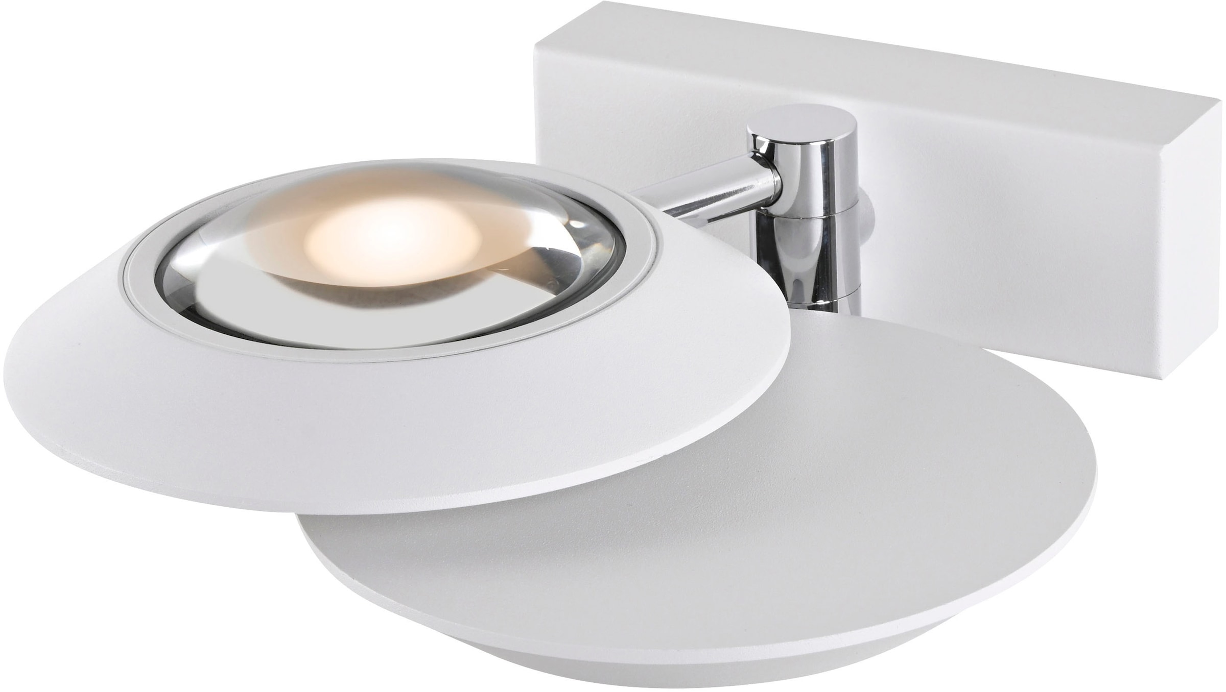 Neuhaus PURE LED Wandleuchte »PURE Oculis« LED-Board 1 Stk. Warmweiß Dimmfähig über separaten Tronicdimmer, dreh- & schwenkbar