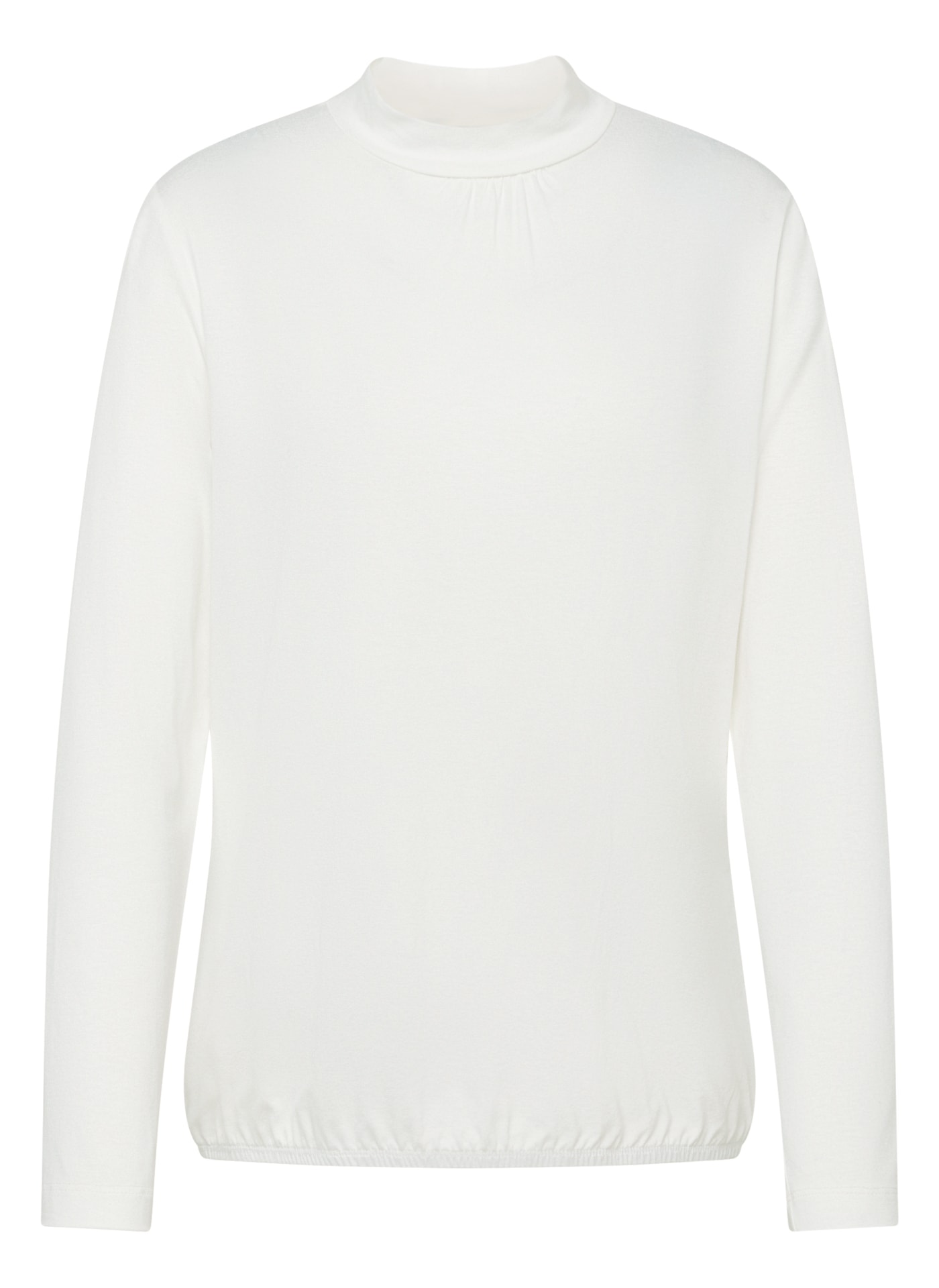 Rabe Langarmshirt , mit Stehkragen und aus Viskose
