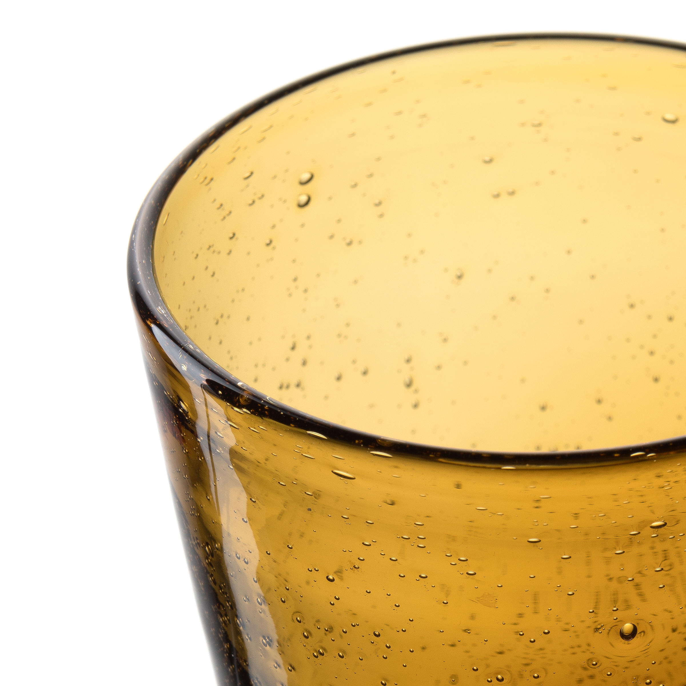 LEONARDO Gläser-Set »Trinkglas BURANO, 330 ml, 4er-Set« aus mundgeblasenem Schaumglas