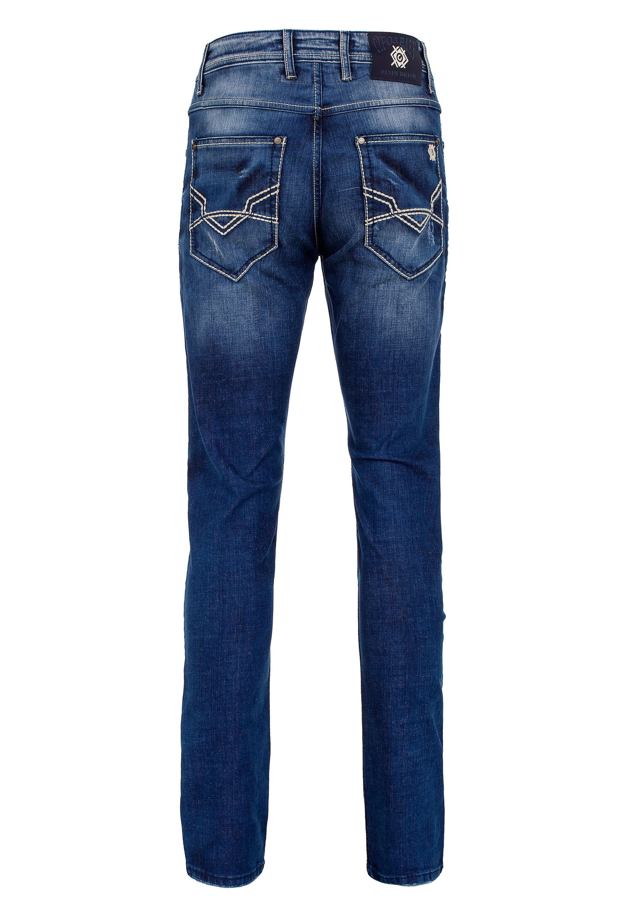 Cipo & Baxx Regular-fit-Jeans »Cipo & Baxx Jeans« in legerem Regular Fit-Schnitt, CD544