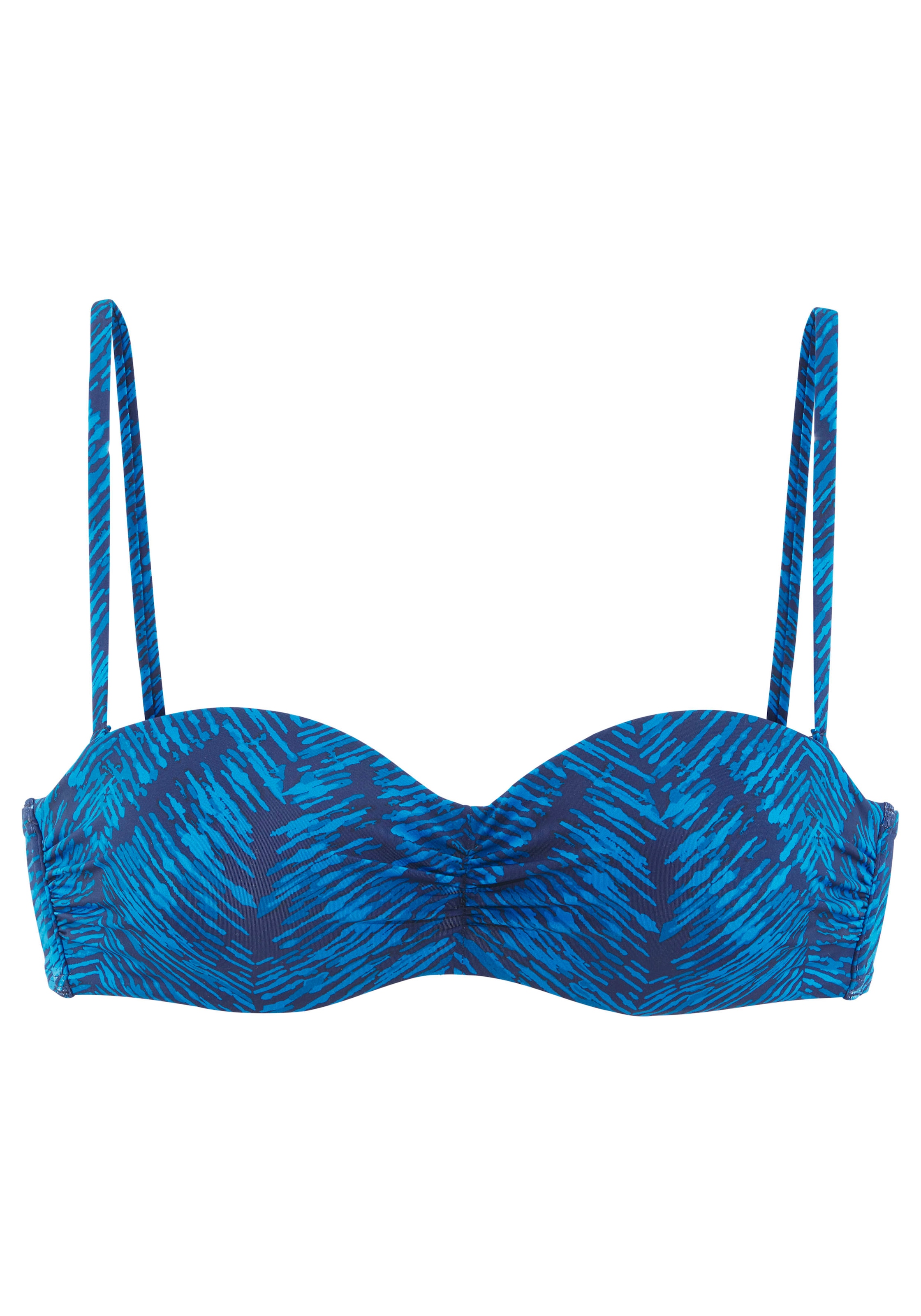 JETTE Bügel-Bandeau-Bikini-Top »Floretta«, in Ton in Ton-Harmonie