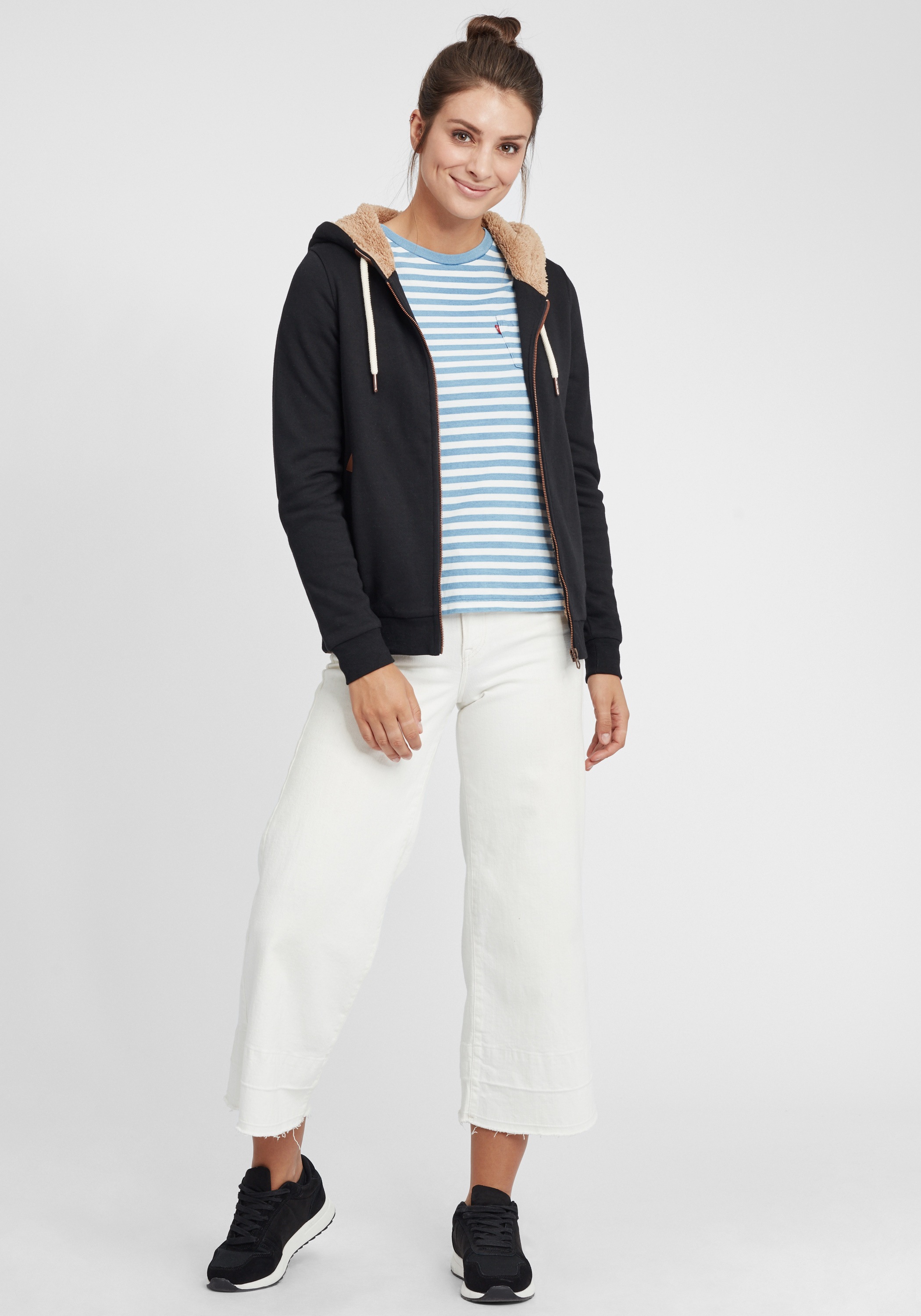 OXMO Sweatjacke »Sweatjacke OXVicky«