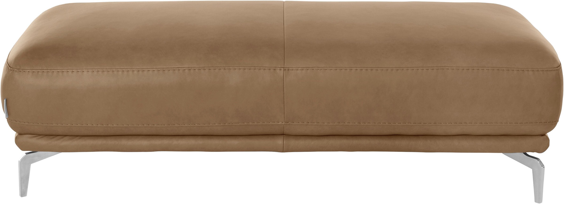 W.SCHILLIG Hocker »montanaa«, mit Metallfüßen in Chrom glänzend, Breite 141 cm