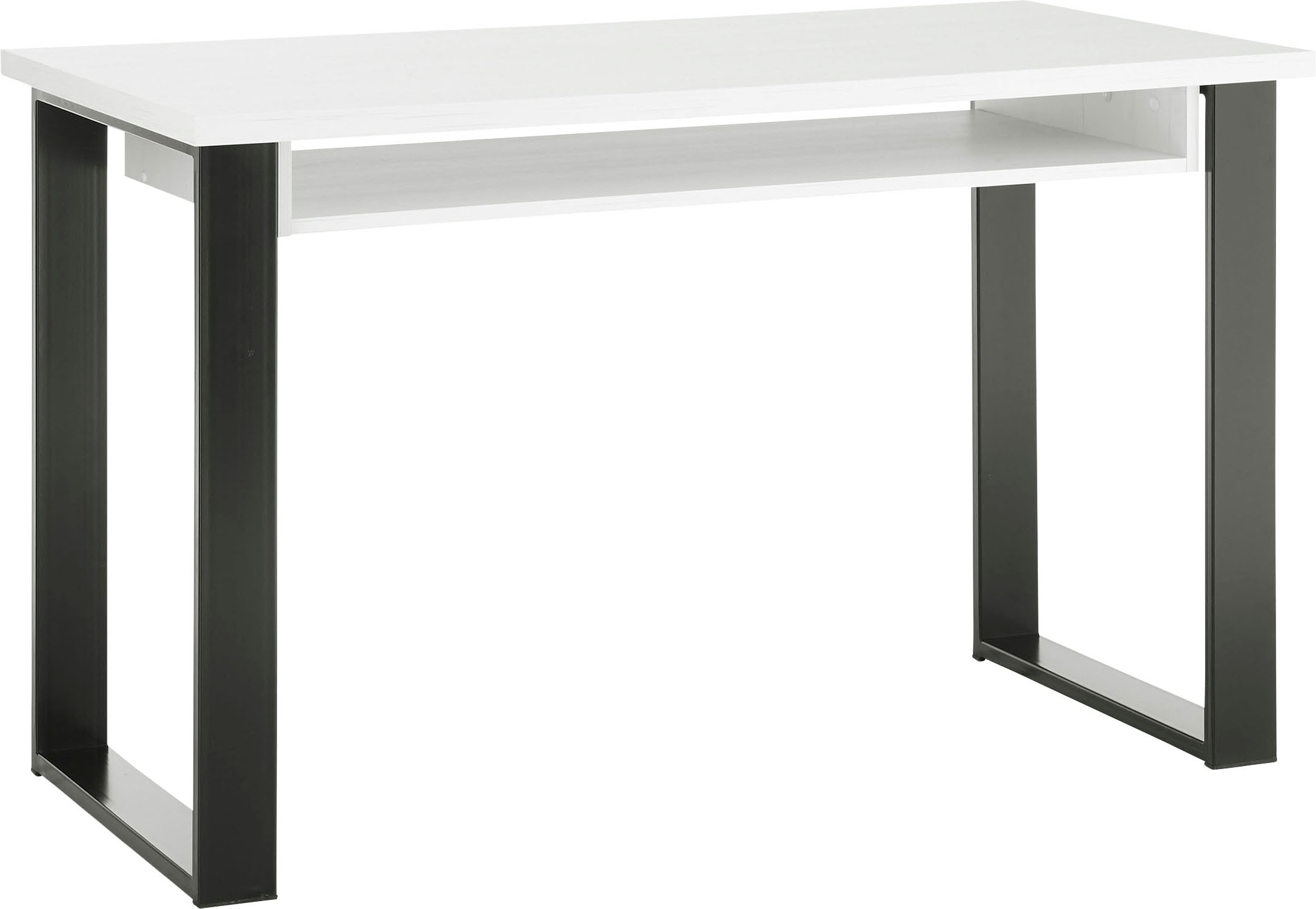 Home affaire Schreibtisch »SHERWOOD«, Computertisch im Industrie-Design, Breite 125 cm