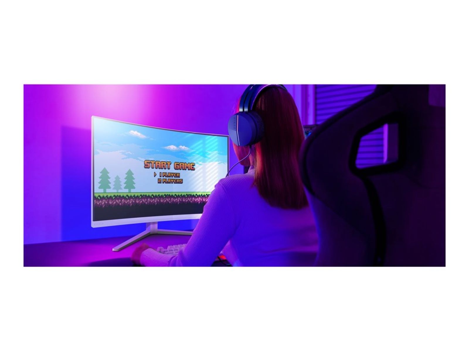 Philips Curved-Gaming-Monitor »32M2C5501«, 80 cm/32 Zoll, 2560 x 1440 px, QHD, 0,5 ms Reaktionszeit, 180 Hz, dreh-, neig-, und höhenverstellbar