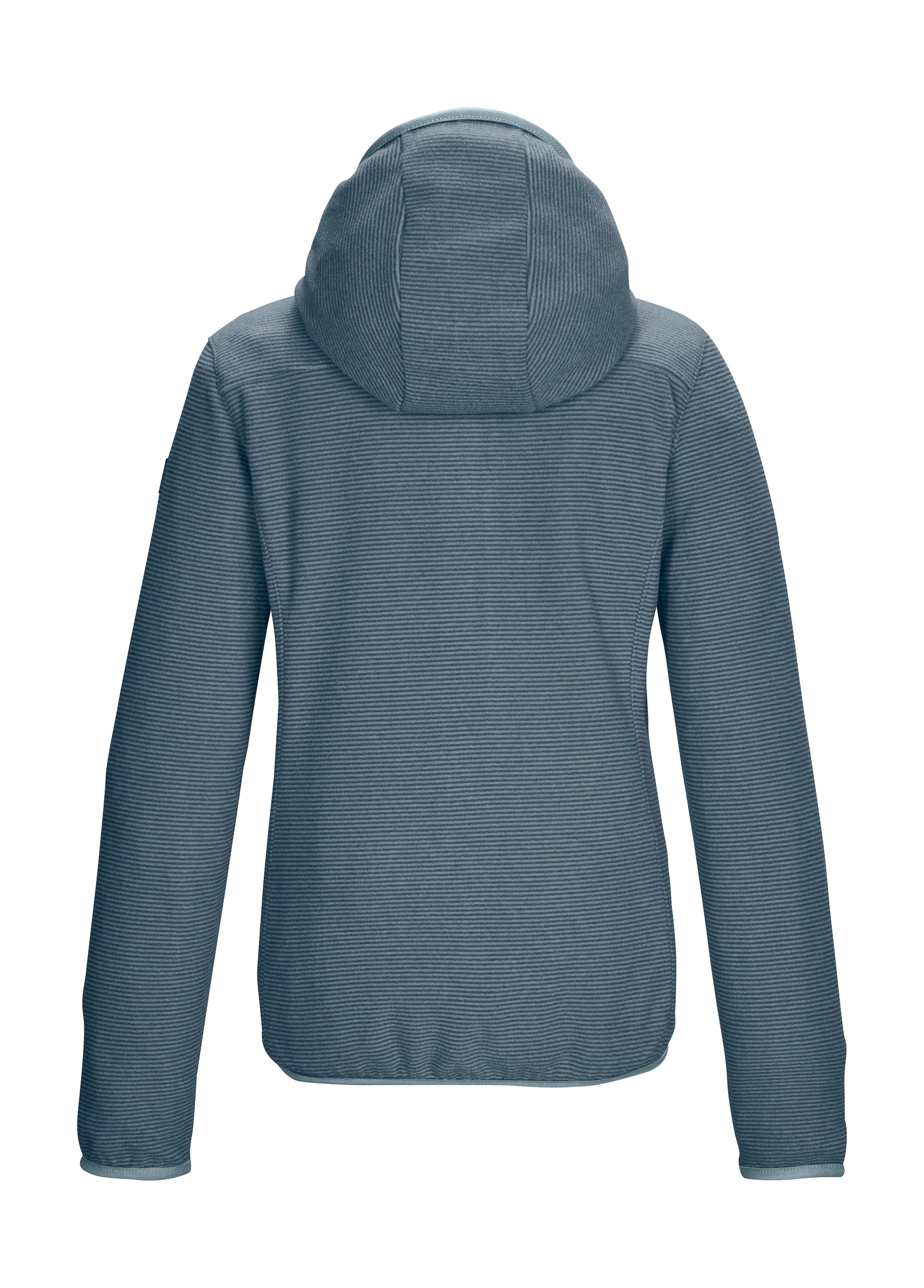 Killtec Fleecejacke »KOW 245 GRLS FLC JCKT« Gestreifte Fleecejacke mit Kapuze, Kinnschutz und elastischen Bündchen