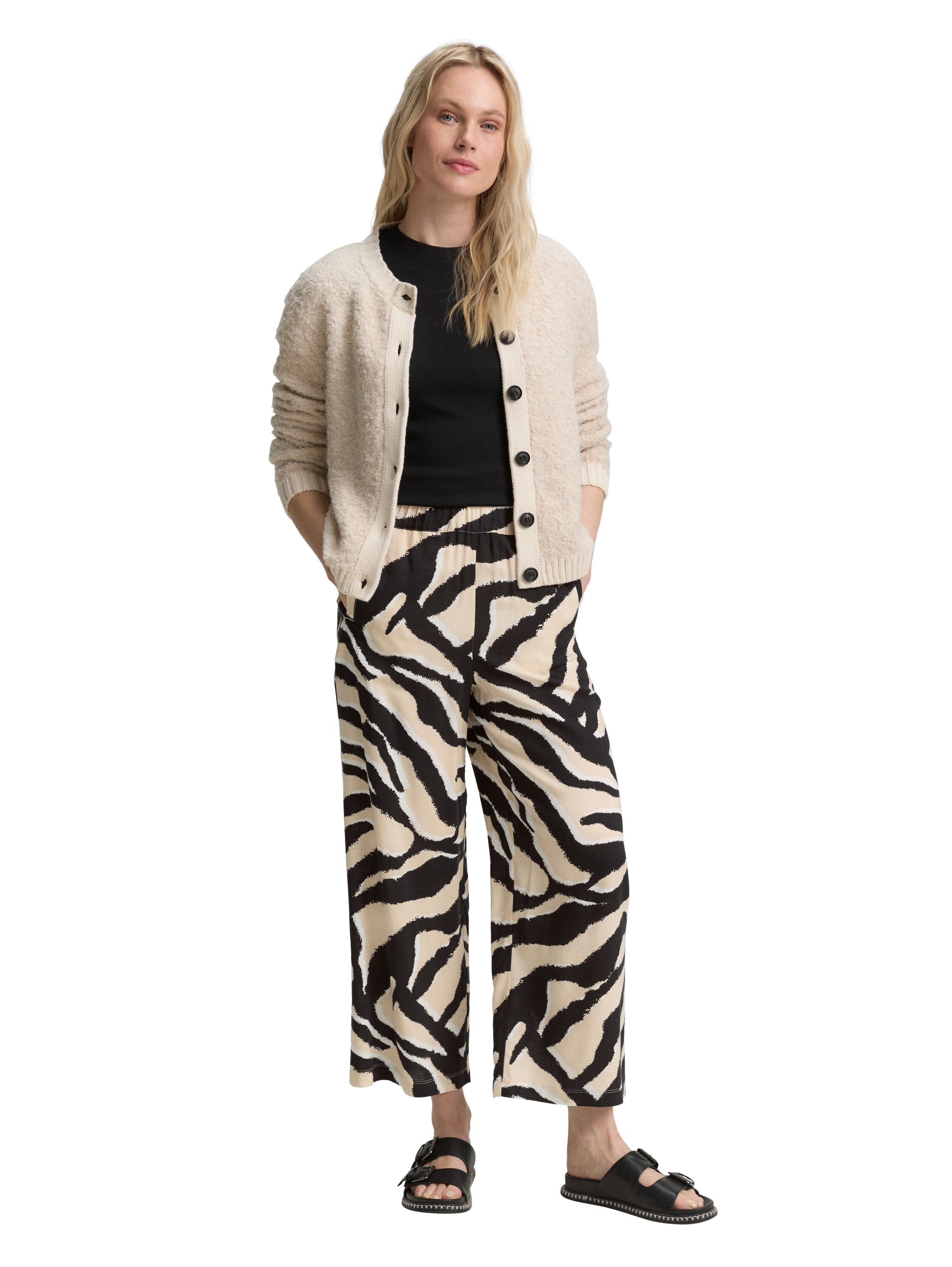 TOM TAILOR Culotte, mit All-Over Print