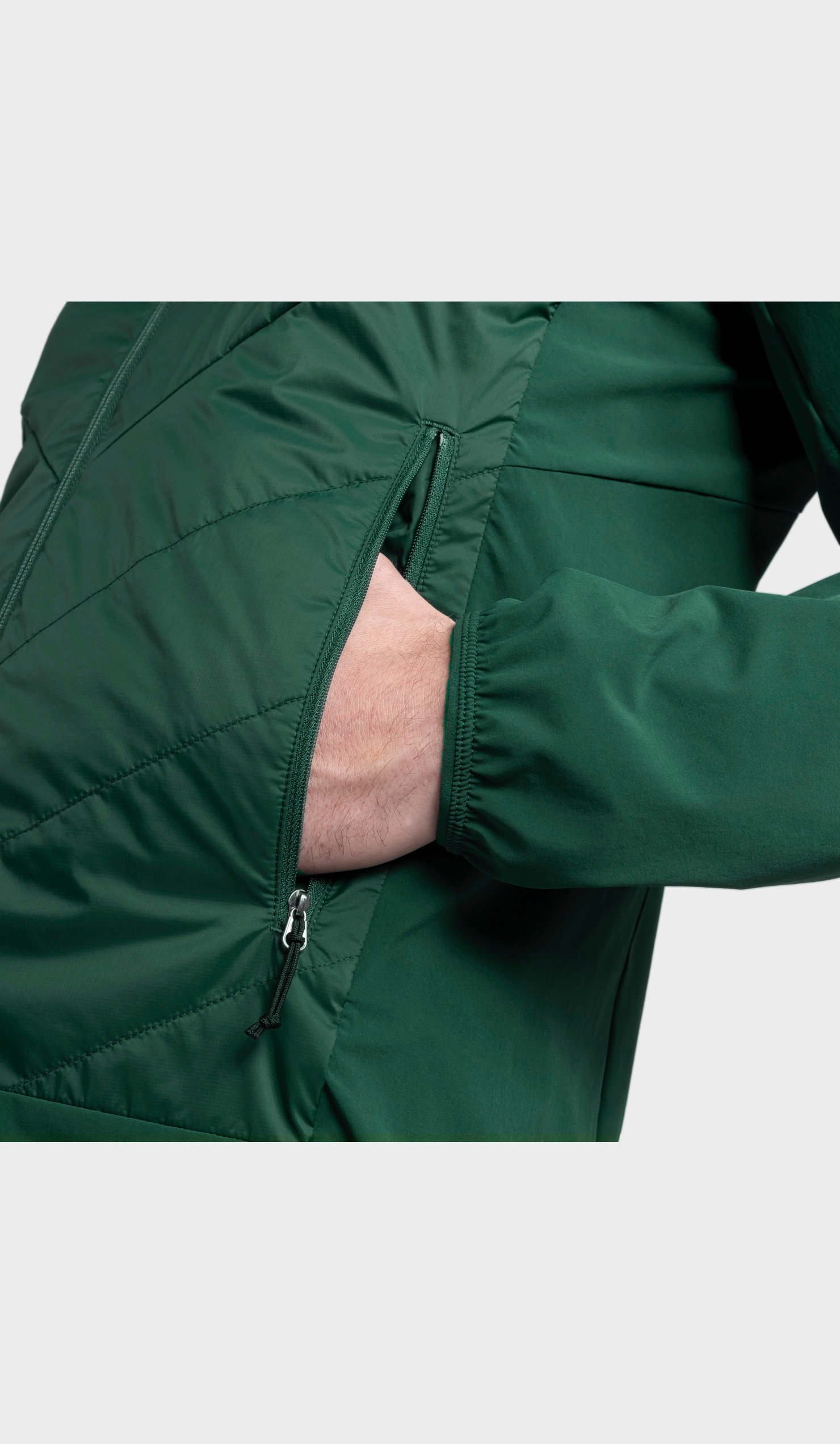 Schöffel Funktionsjacke »Hybrid Jk Style Blaueis MNS« mit Kapuze