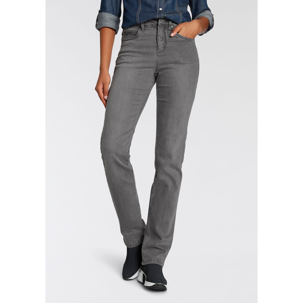 Arizona Gerade Jeans »Comfort-Fit«, High Waist