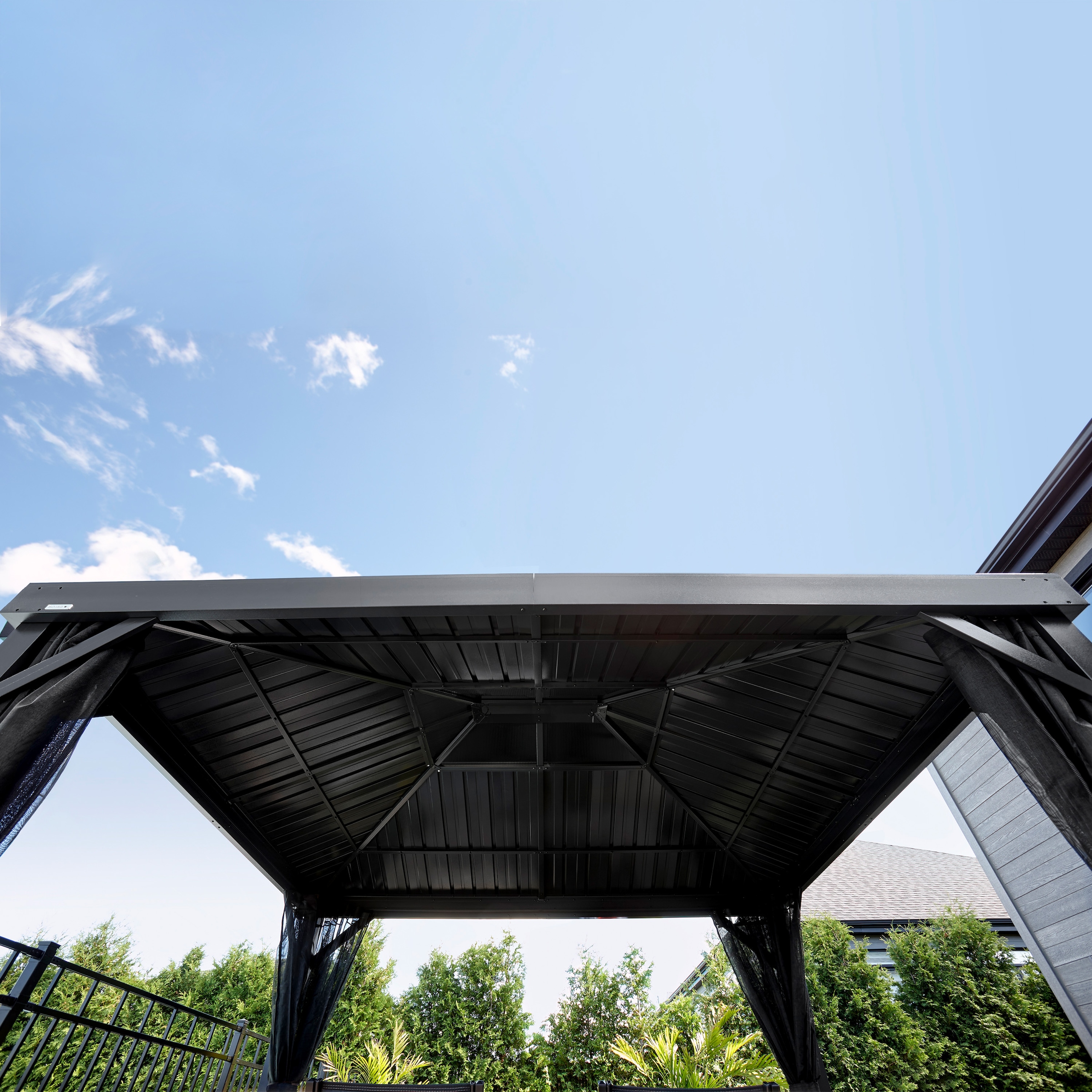 Sojag Pavillon »Kiruna 1012 Anthrazit« 299,3x364,3x297,6cm