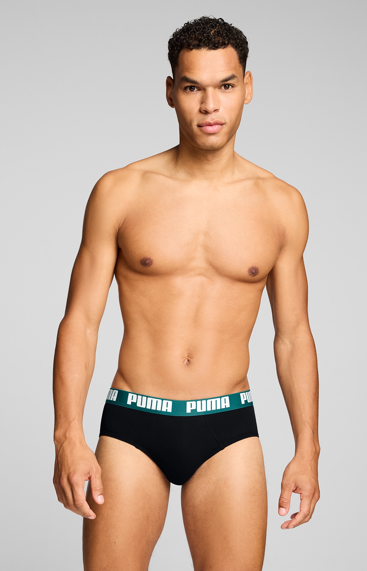 PUMA Slip »PUMA MEN EVERYDAY BRIEFS« mit Logobund
