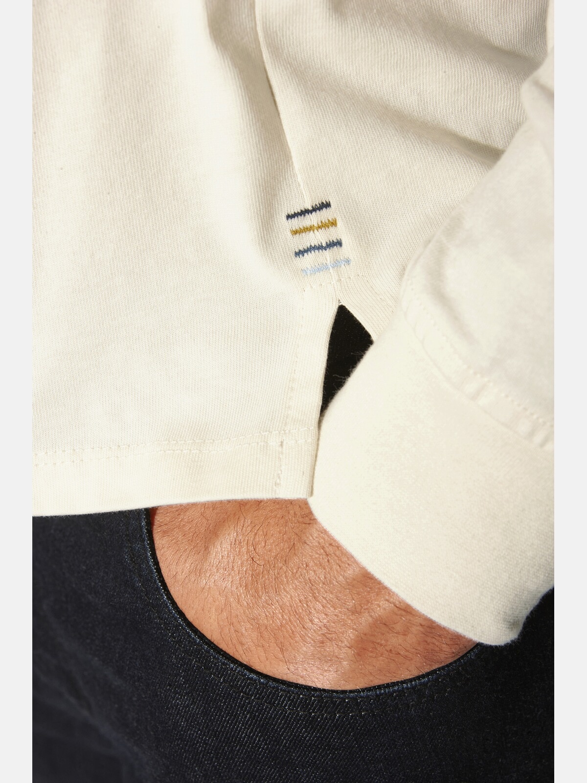 Jan Vanderstorm Langarm-Poloshirt »Langarm-Poloshirt OLSLAND«