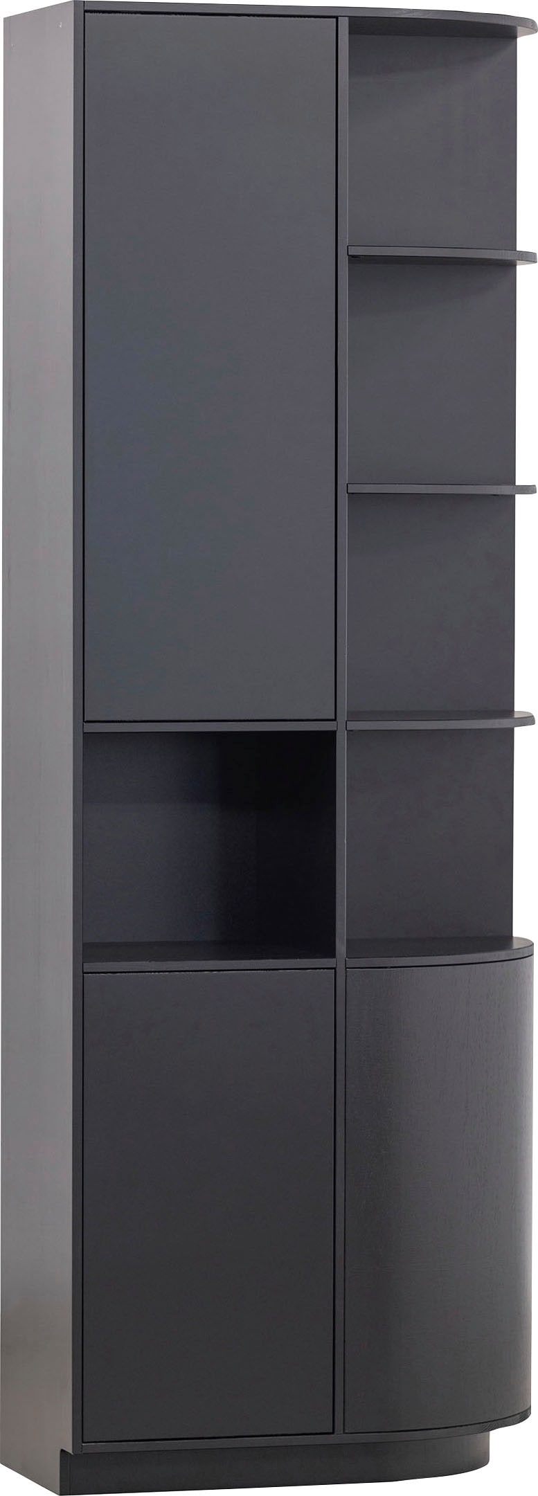 WOOOD Vitrine »Finca«, mit modernem Push-to-Open-System, Breite 78 cm
