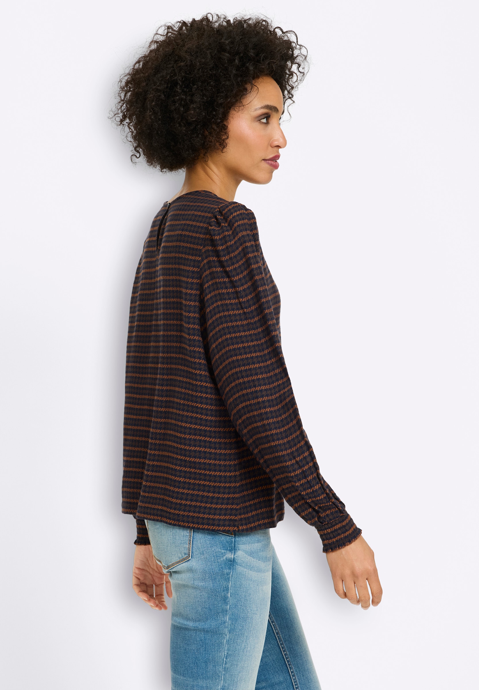 heine Klassische Bluse »Bluse Schlupfbluse aus Seersucker«