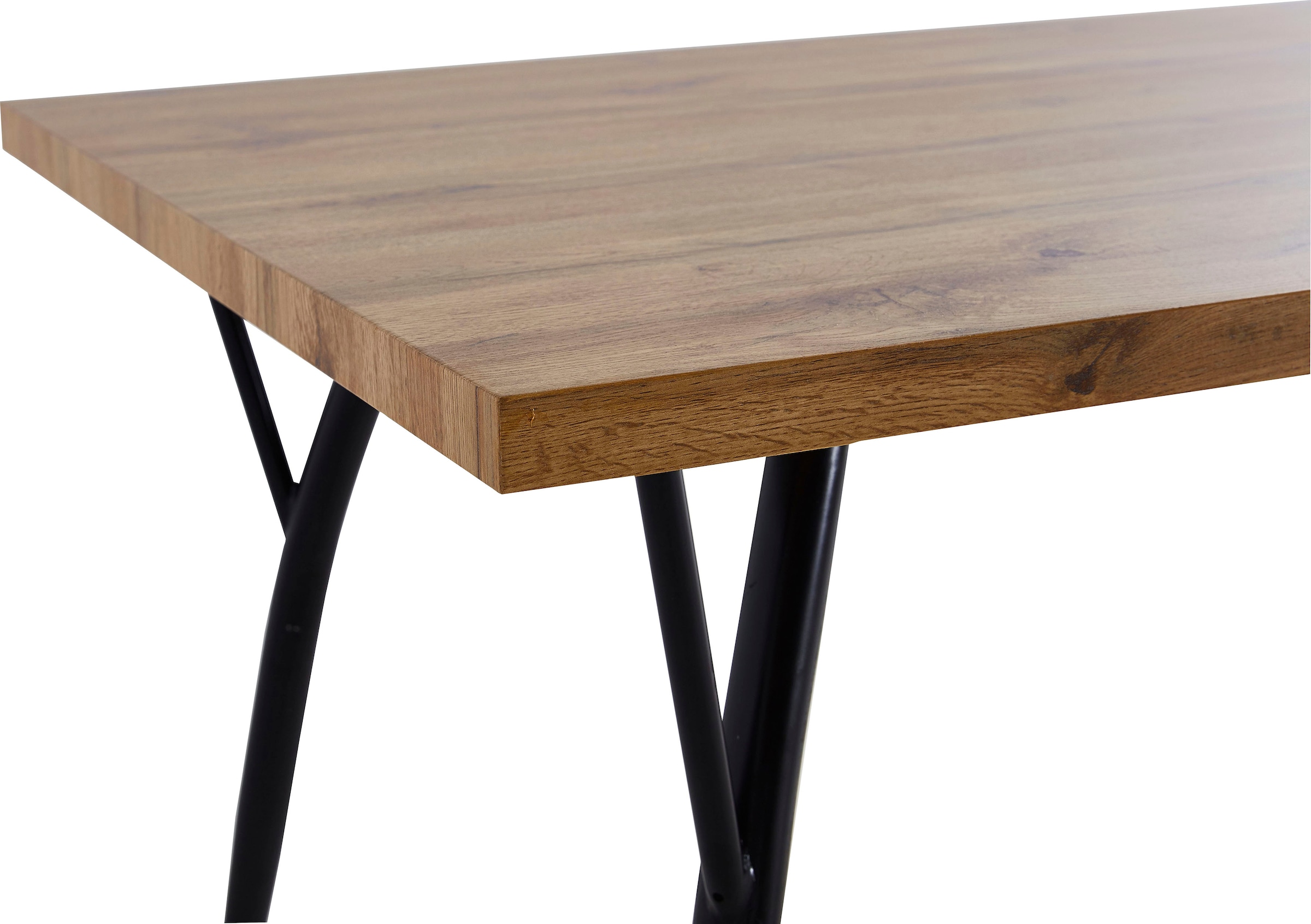 Home affaire Esstisch »Aage«, Eiche-Dekor, Breite 150 cm