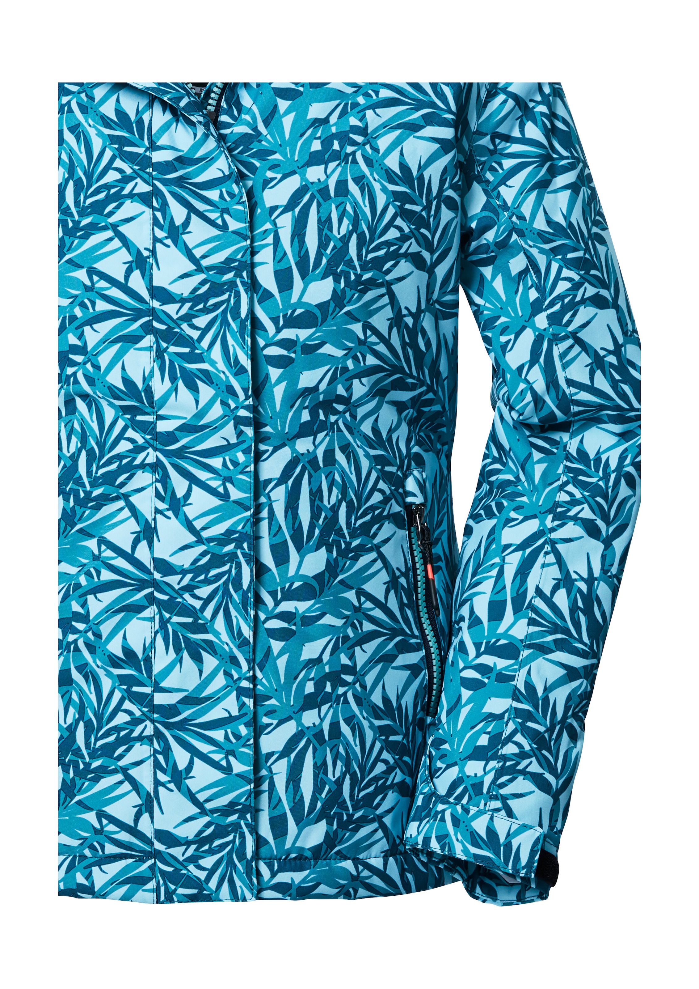 Killtec Funktionsjacke »KOW 355 GRLS JCKT«, Wasserdichte Mädchenjacke mit Kapuze, Schneefang und Fleece