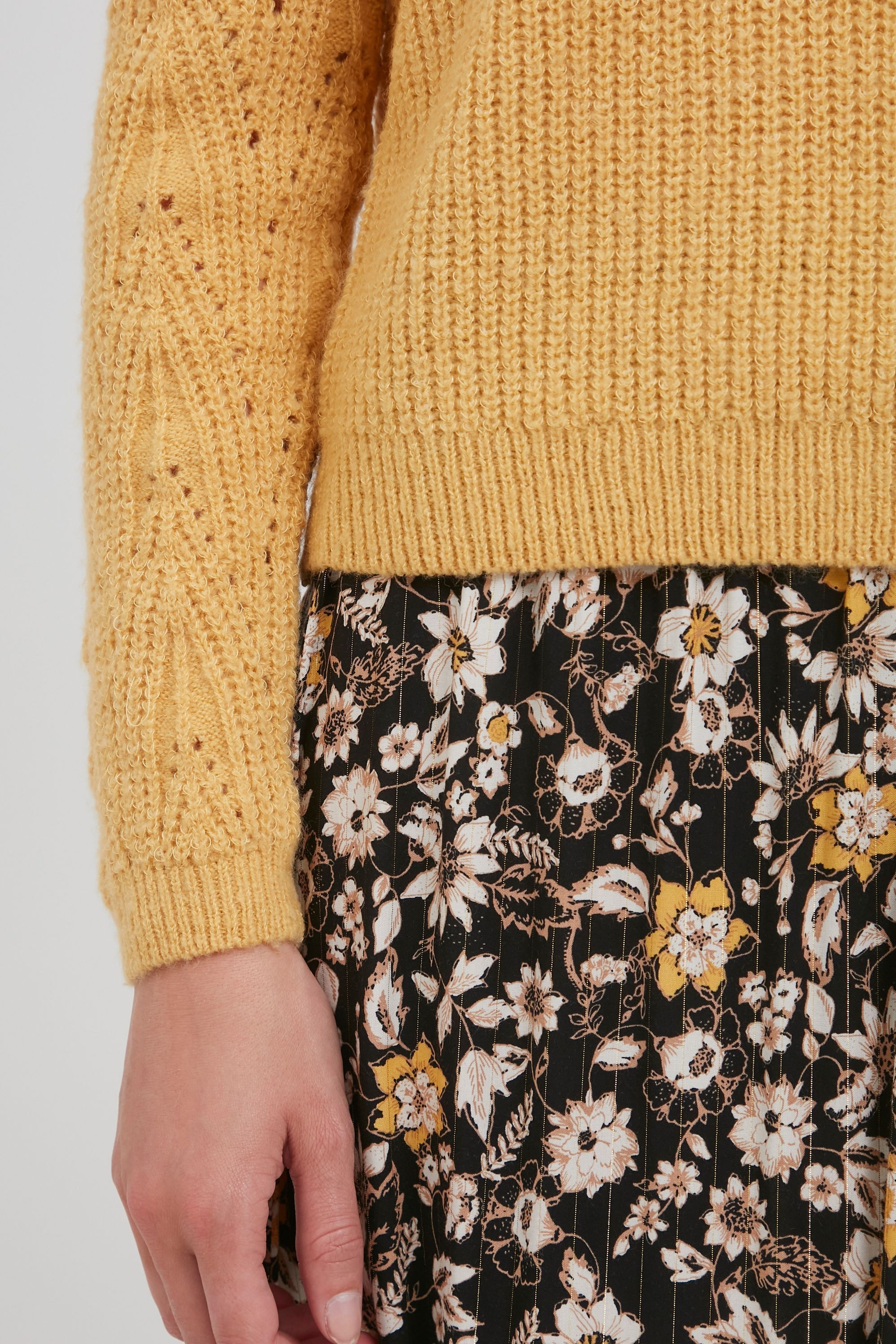 b.young Strickfleece-Pullover »Strickpullover BYOmikka«