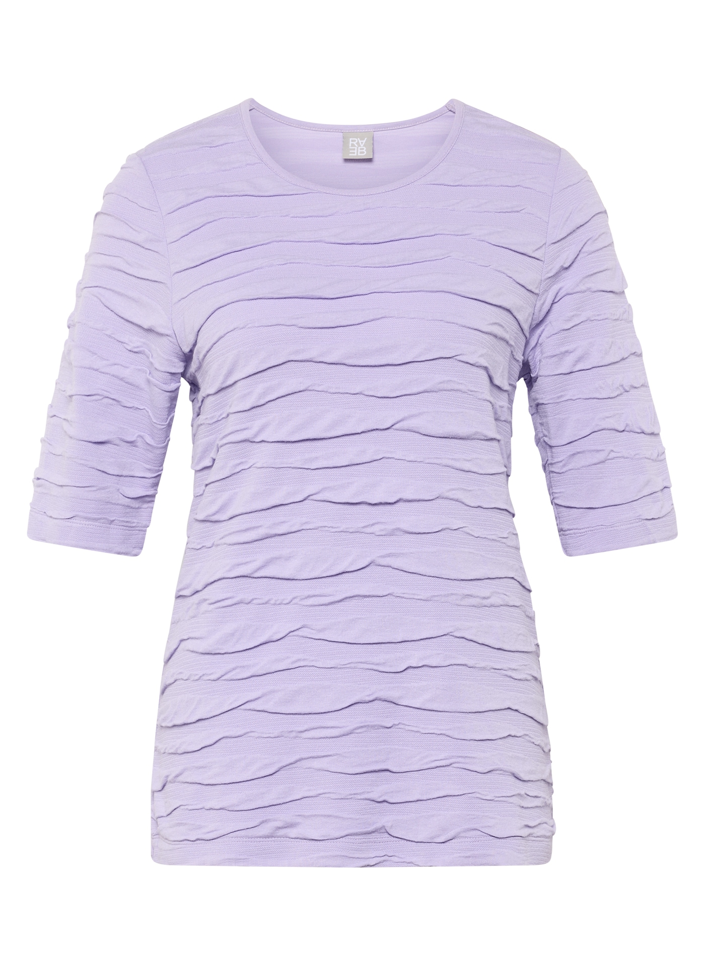 Rabe T-Shirt mit Struktur Muster