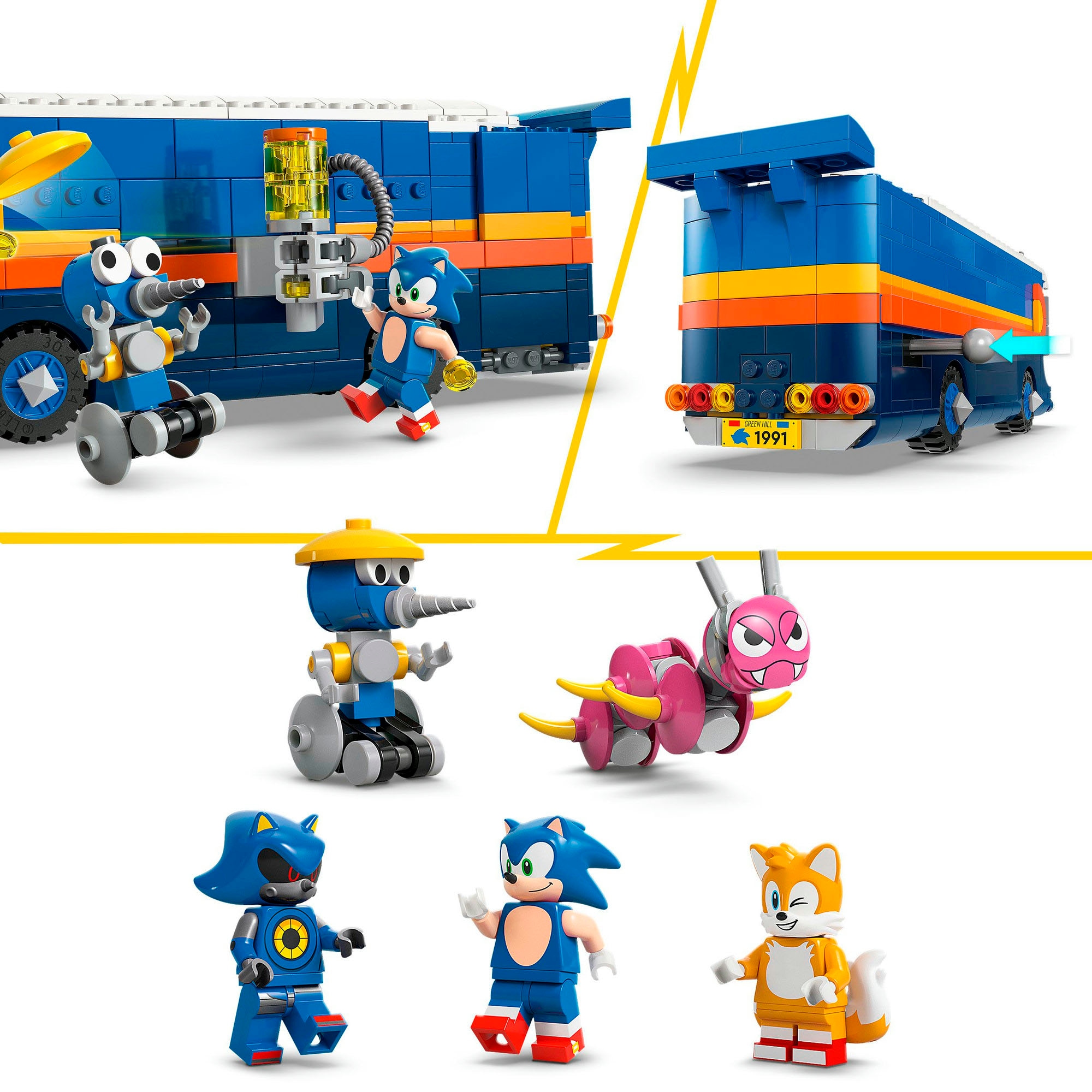 LEGO® Konstruktionsspielsteine »Team Sonics Kommando-Truck (77006), LEGO Sonic« Made in Europe