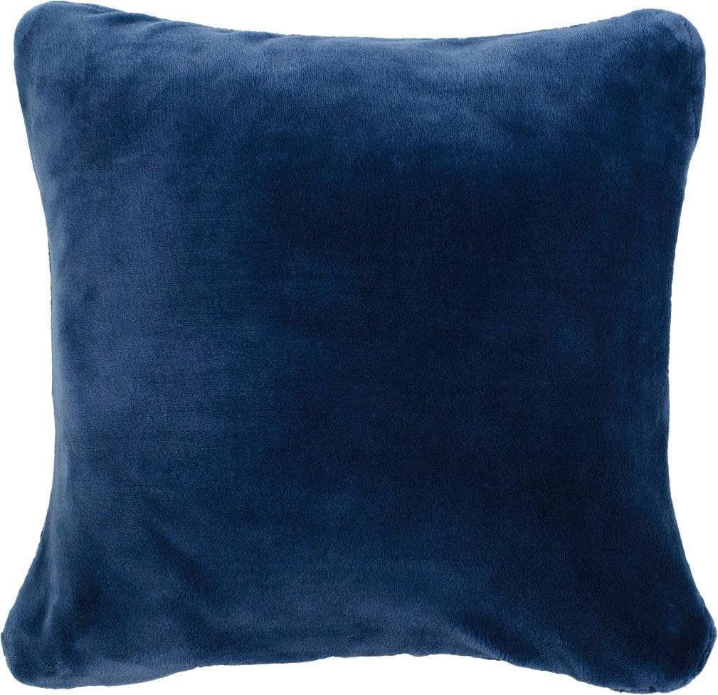 Gözze Dekokissen »Premium Cashmere-Feeling Kissen«, passend zur Premium Cashmere-Feeling Decke, Kissenhüle mit Füllung