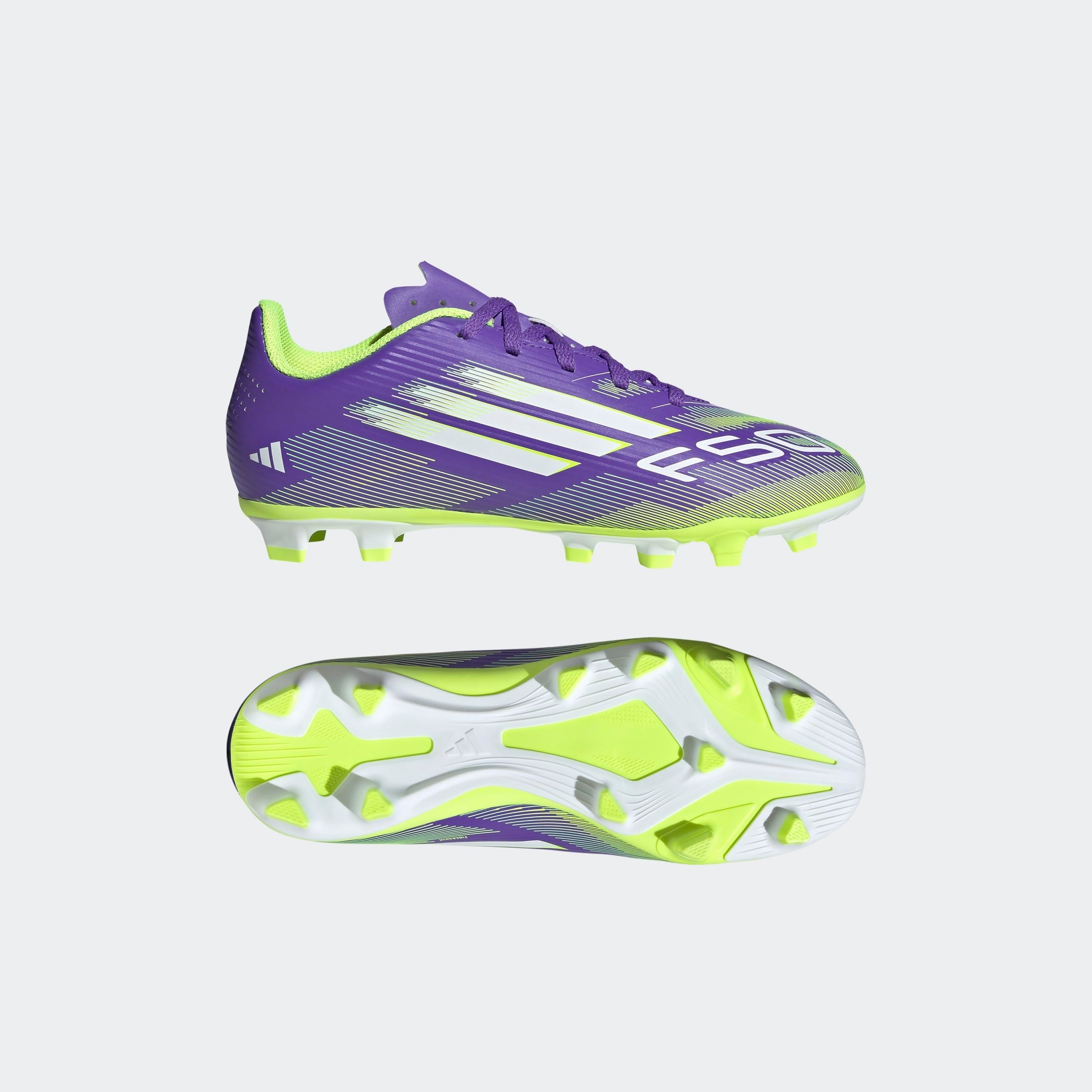 adidas Performance Fußballschuh »F50 CLUB FG/MG KIDS«, geeignet für Rasen- und Kunstrasenplätze