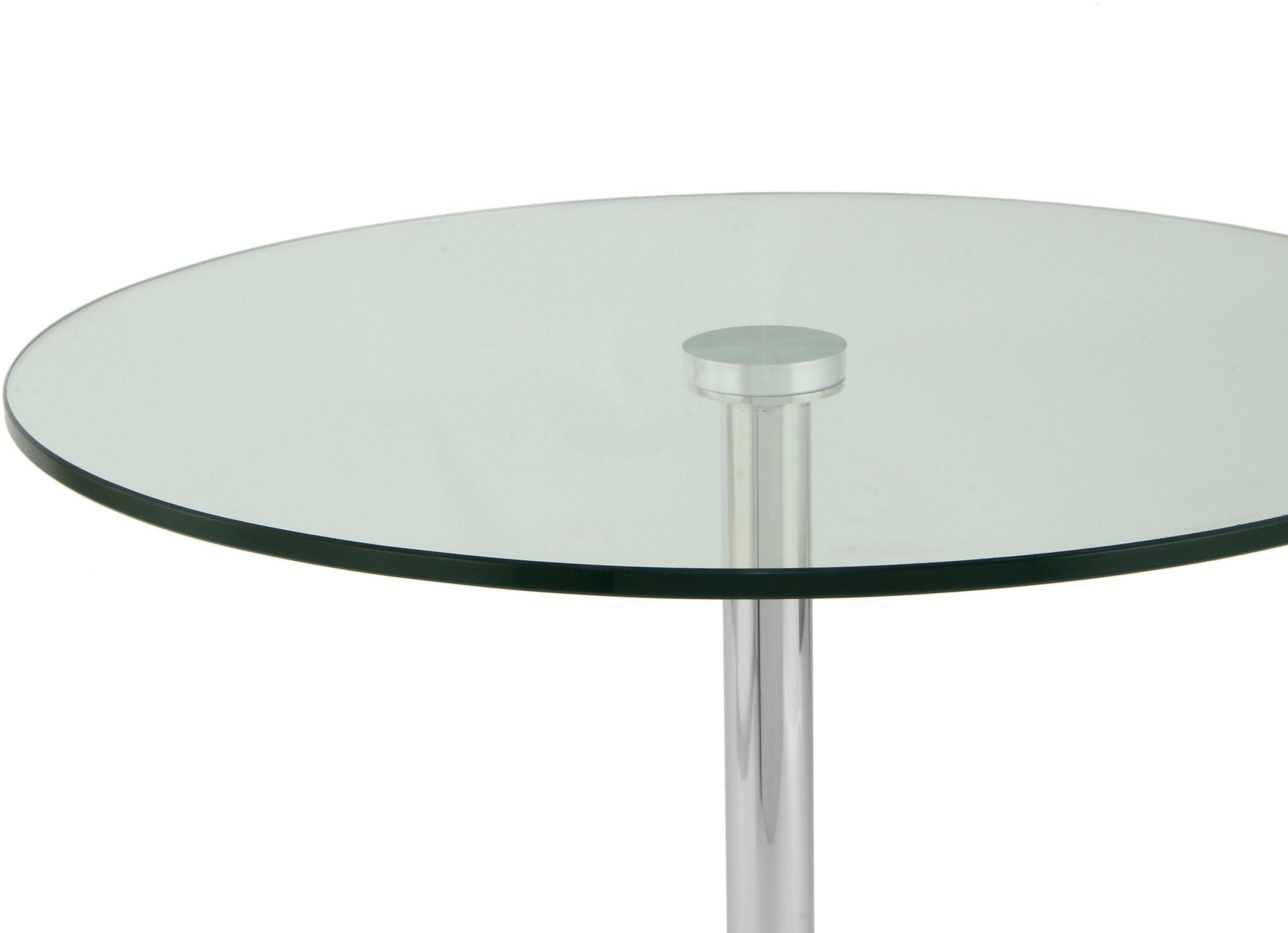 Kayoom Beistelltisch »Lana 125, robuste Glasplatte, Sockel in Mamor Optik« 1 Stk. tlg. robust, pflegeleicht, hochwertig, Outdoor und Indoor geeignet