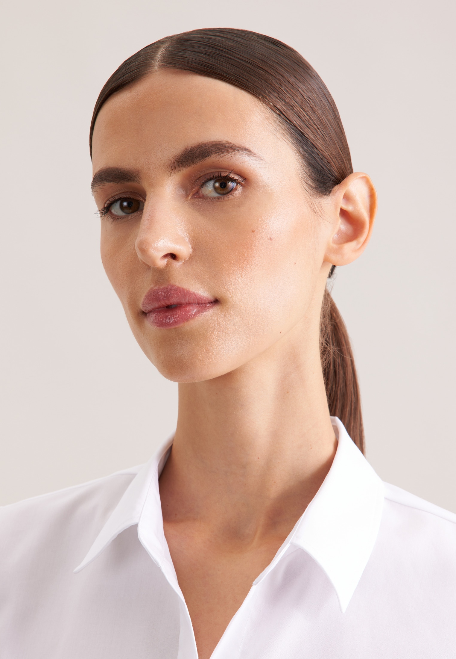 seidensticker Hemdbluse 1/2 Kragen Uni