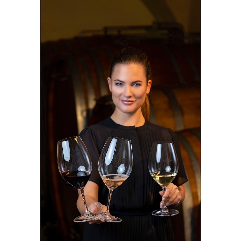 RIEDEL WINE FRIENDLY Weinglas »Wine Friendly«, (Set, 4 tlg., WHITE WINE / CHAMPAGNE WINE GLASS)