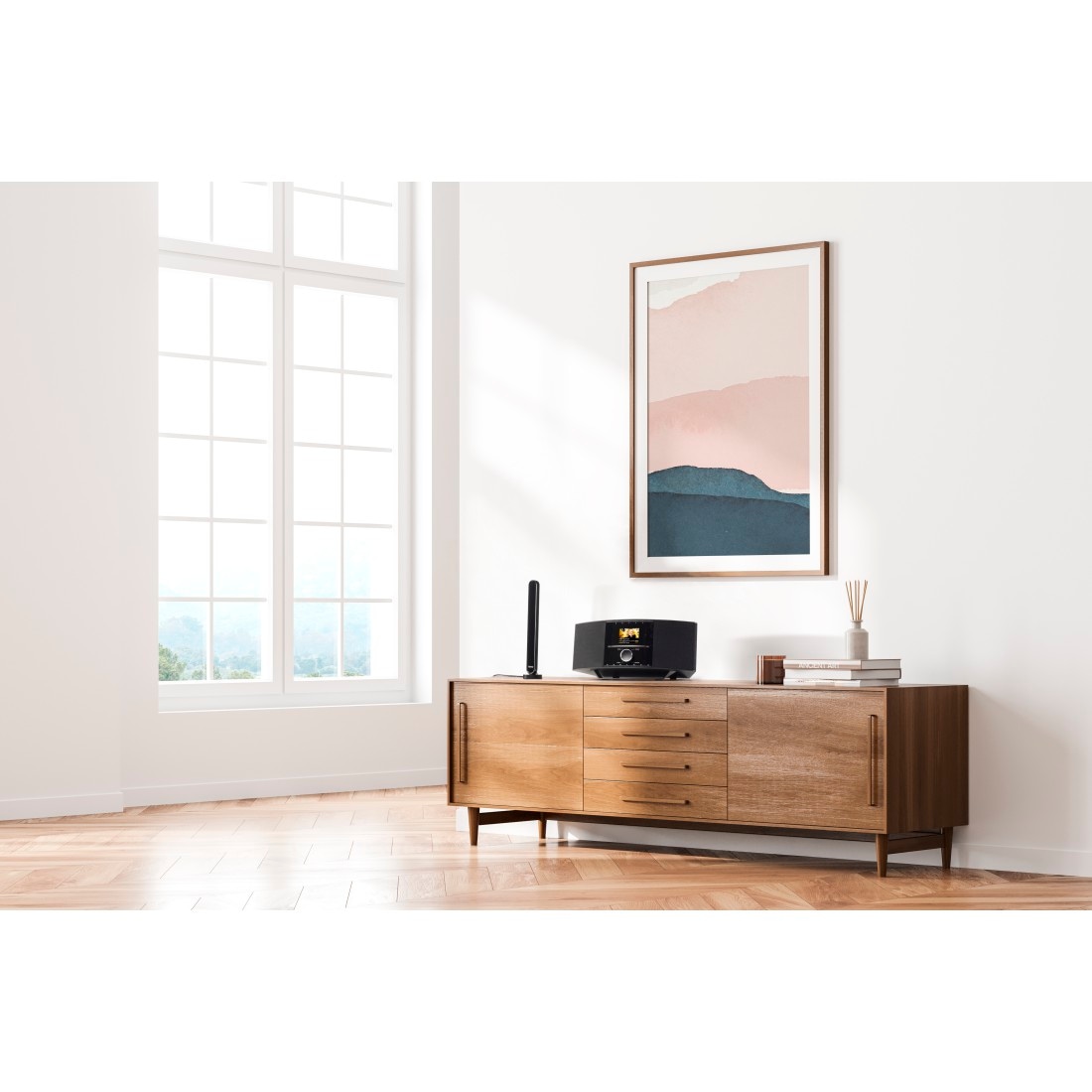 Hama Innenantenne »Antenne für DAB+, DAB, UKW (aktiv, 30dB Verstärkung)« DAB+ für Innenbereich Verstärkung 30 dB Zimmerantenne