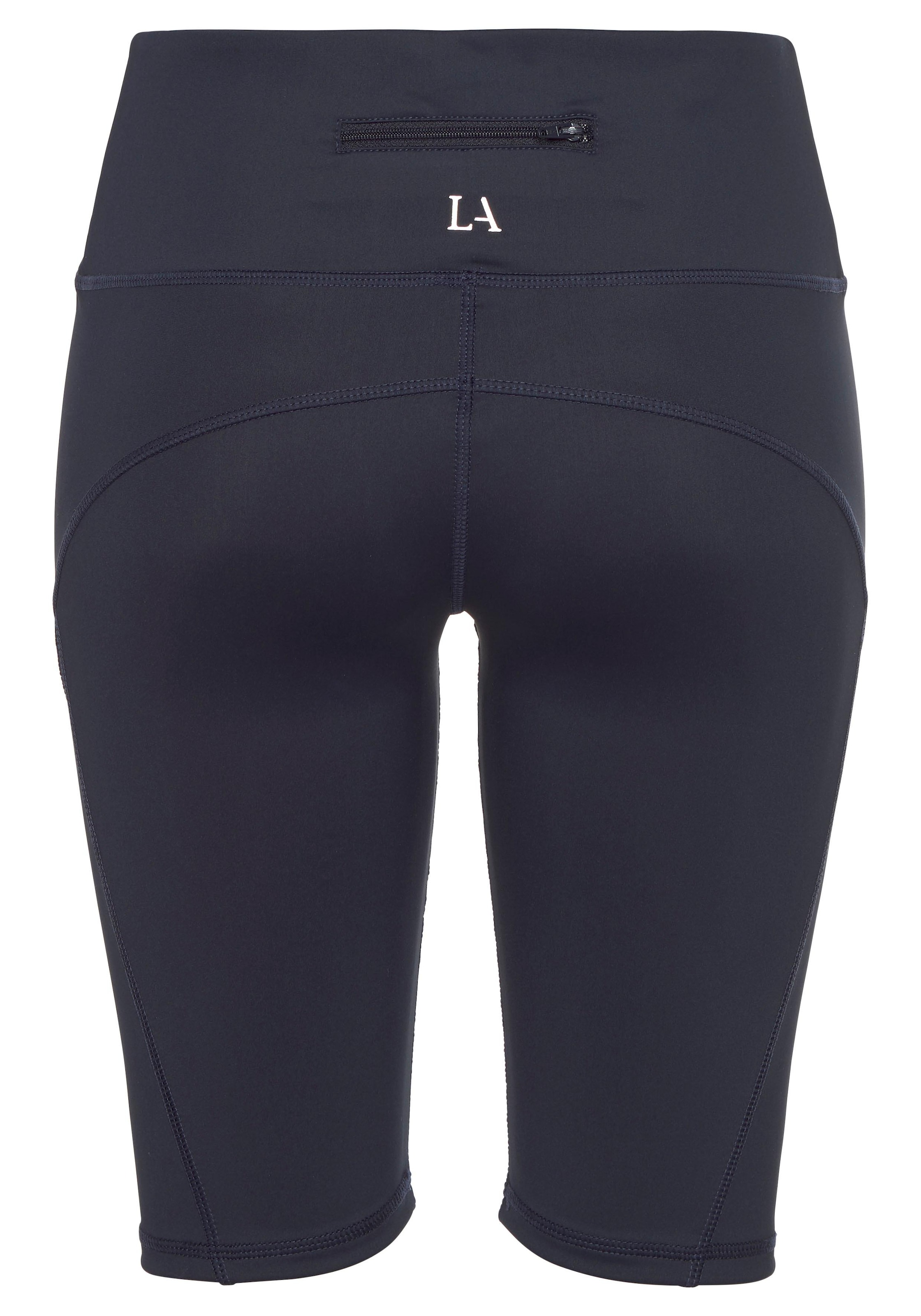 LASCANA ACTIVE Radlerhose »Basic Bottoms«, mit kleiner Bundtasche hinten