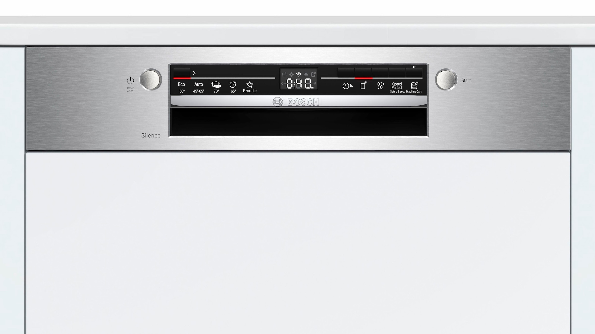 BOSCH teilintegrierbarer Geschirrspüler Serie 2 »SMI2ITS33E«, 12 Maßgedecke