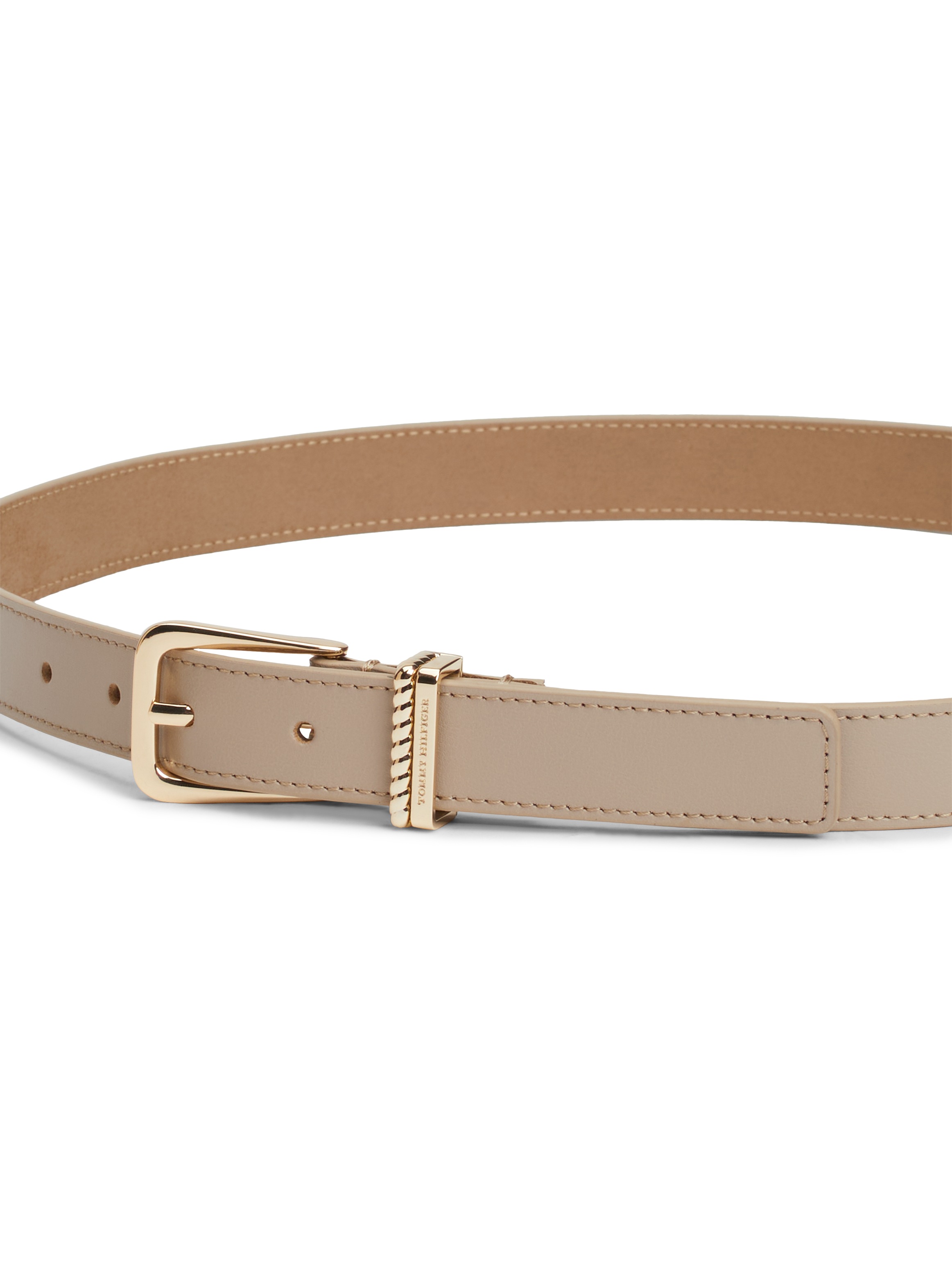 Tommy Hilfiger Ledergürtel »TH LUXE 2.5«, mit Logoprägung