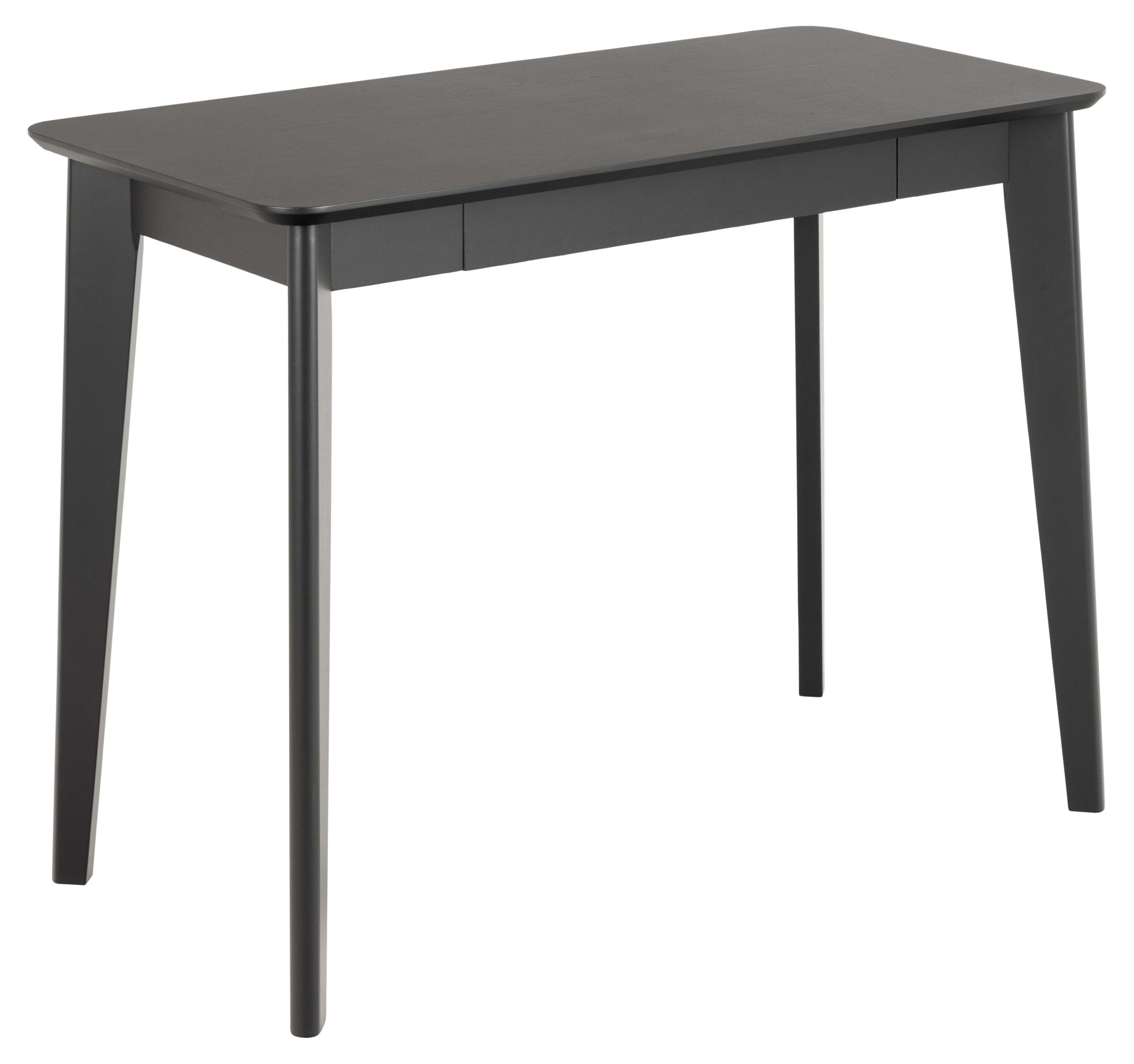 Roxby Office Desk in Black, Black