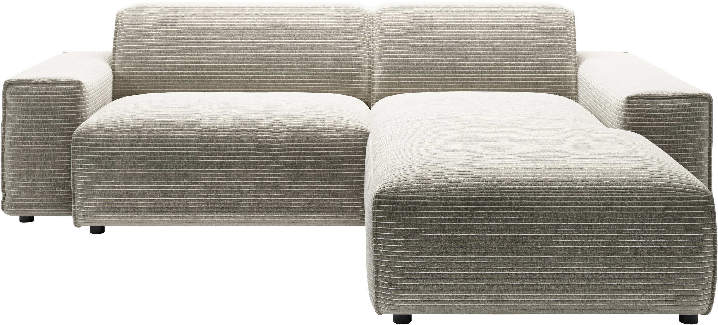 andas Ecksofa »Glimminge L-Form auch in Breitcord, Feincord + Easy care-Bezug,«, Breite 234, Zierkissen