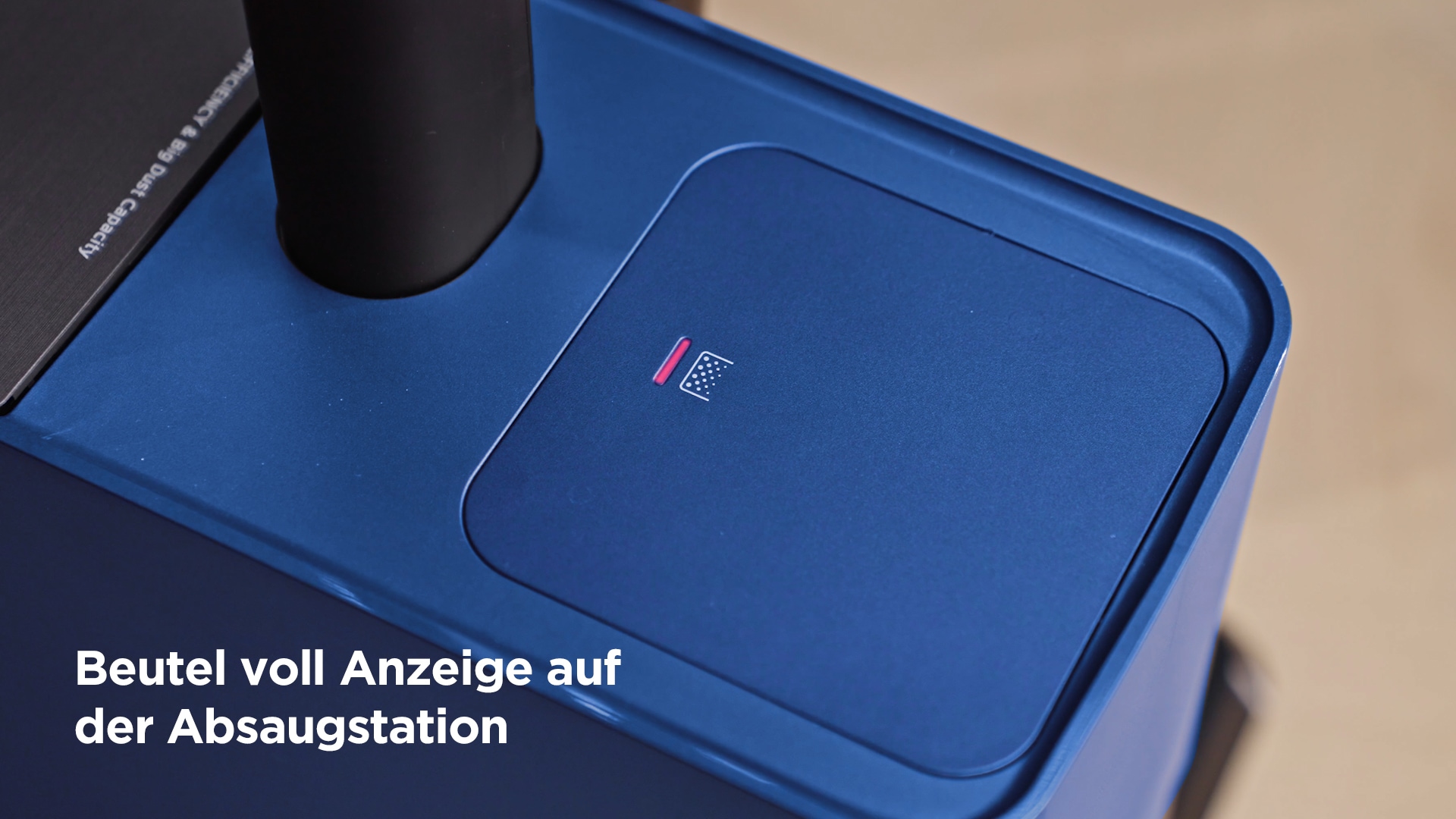 Hanseatic Akku-Stielstaubsauger »HVSS350600SMC mit Absaugstation, bis zu 60 min. Akkulaufzeit«, Düse mit LED Beleuchtung, mit Auto Empty Funktion