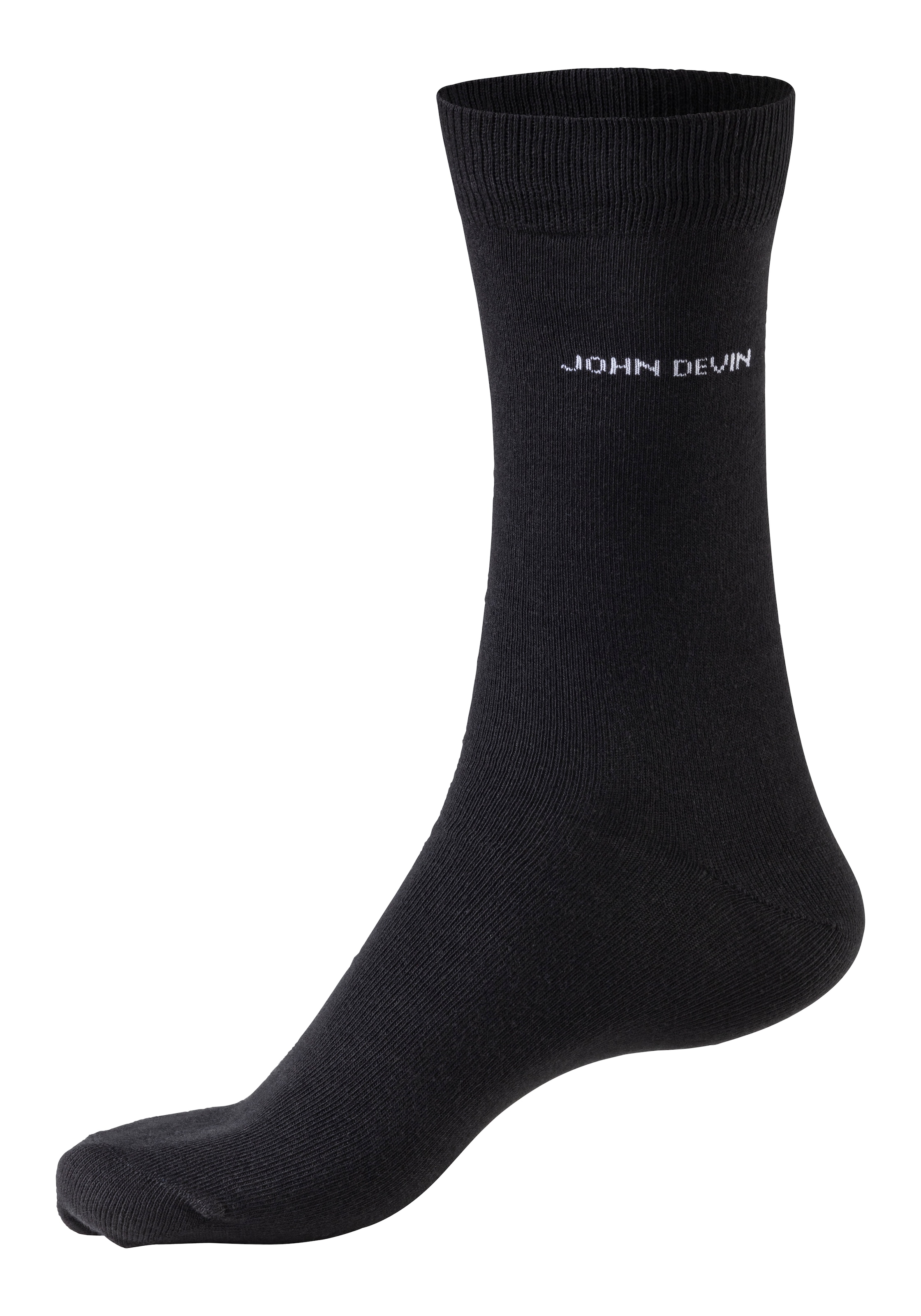 John Devin Basicsocken, (Packung, 7 Paar), für jeden Tag