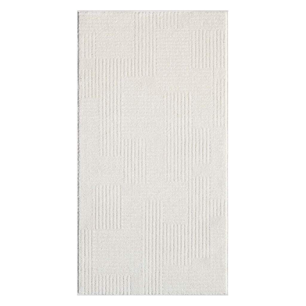 Carpet City Teppich »FLAIR177«, rechteckig, 11 mm Höhe, Kurzflor-Teppich, Skandi-Stil, Wohnzimmer