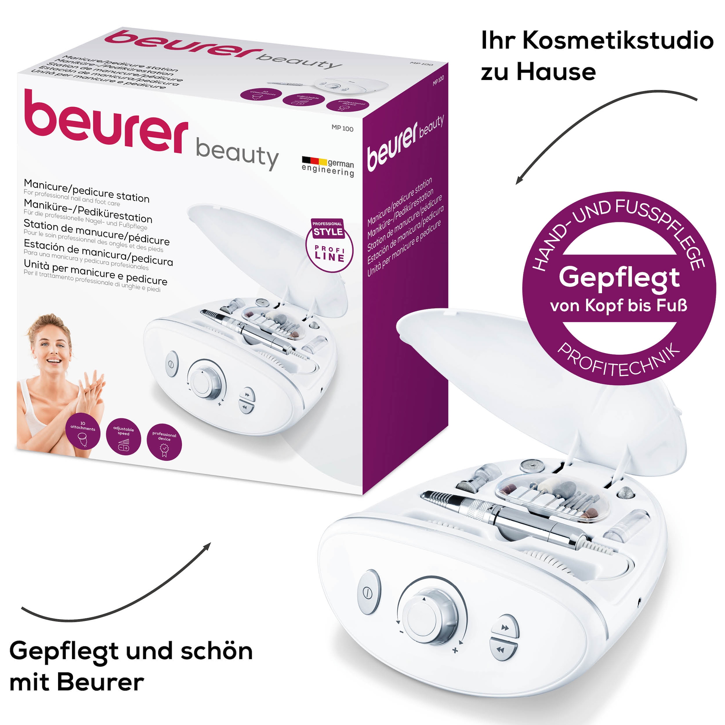 BEURER Maniküre-Pediküre-Set »MP 100«