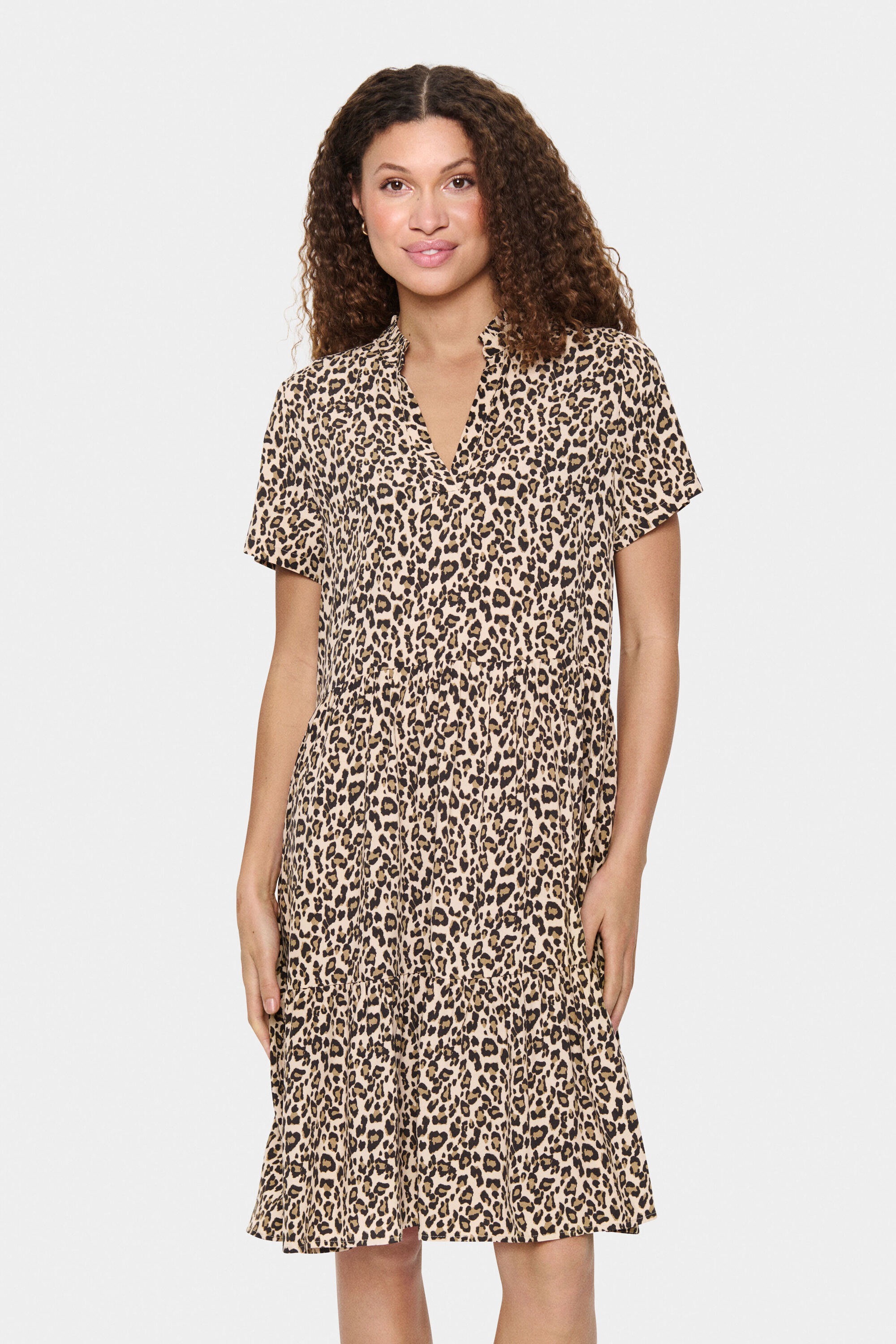 Saint Tropez Midikleid »Damen Kleid EdaSZ«